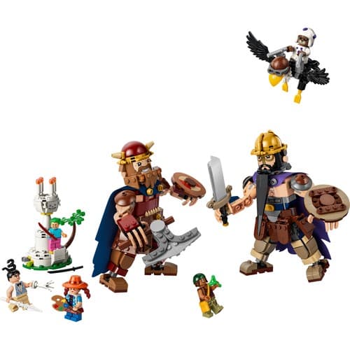 LEGO Dorry vs. Brogy Gigantes de Little Garden