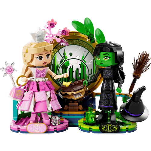 LEGO Figuras de Elphaba e Glinda