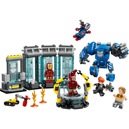LEGO Iron Man's Laboratory: Hall of Armor