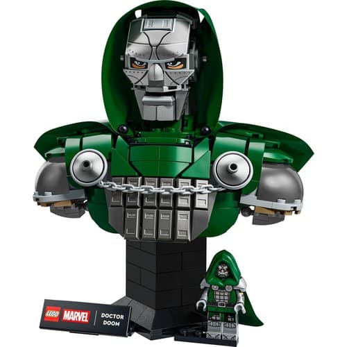 LEGO Doctor Doom Bust