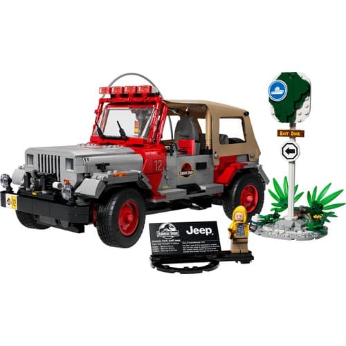 LEGO Jurassic Park Jeep Wrangler