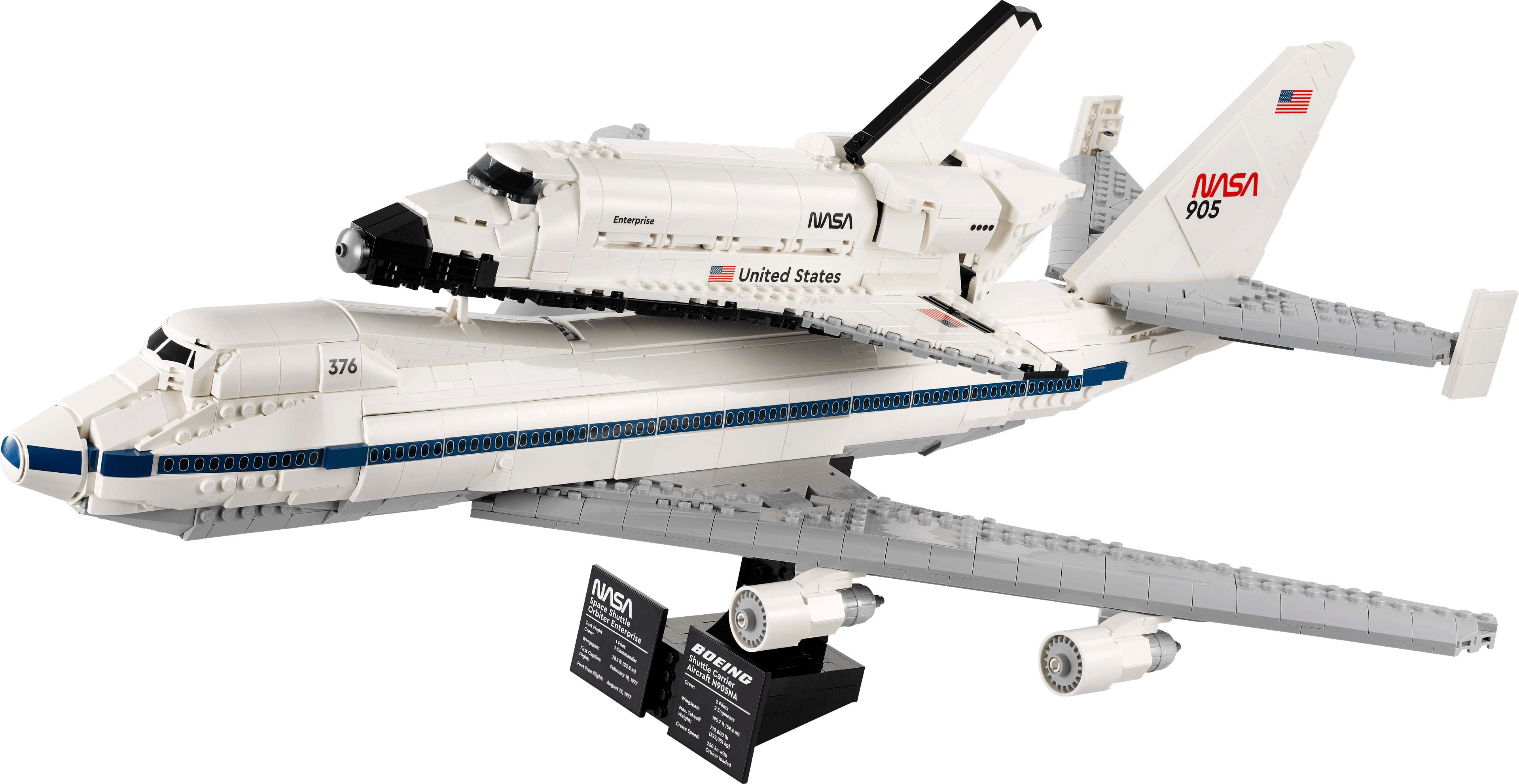 LEGO Shuttle Carrier Aircraft, set 10360