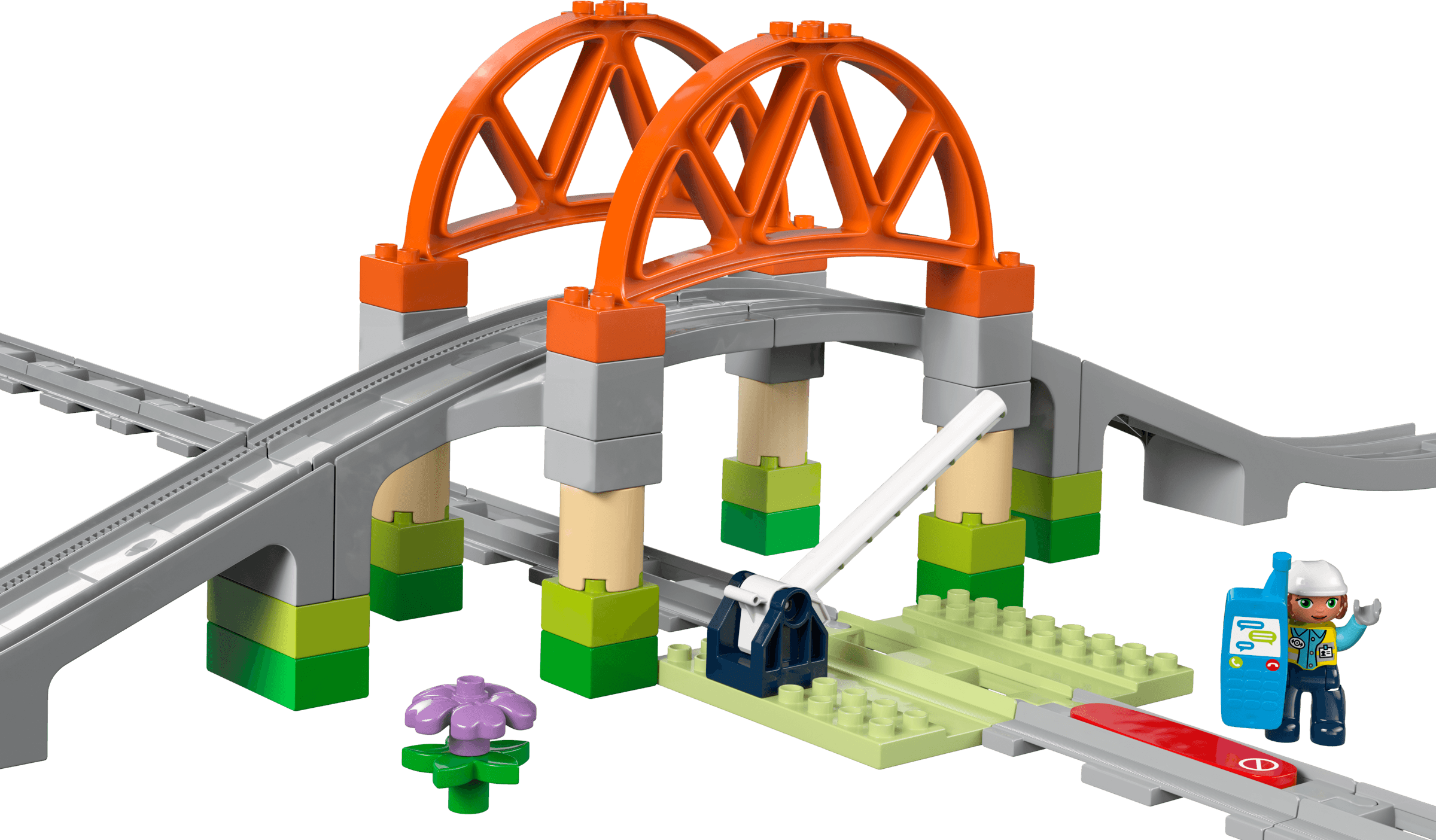 LEGO Train Bridge and Tracks Expansion Set, set 10426