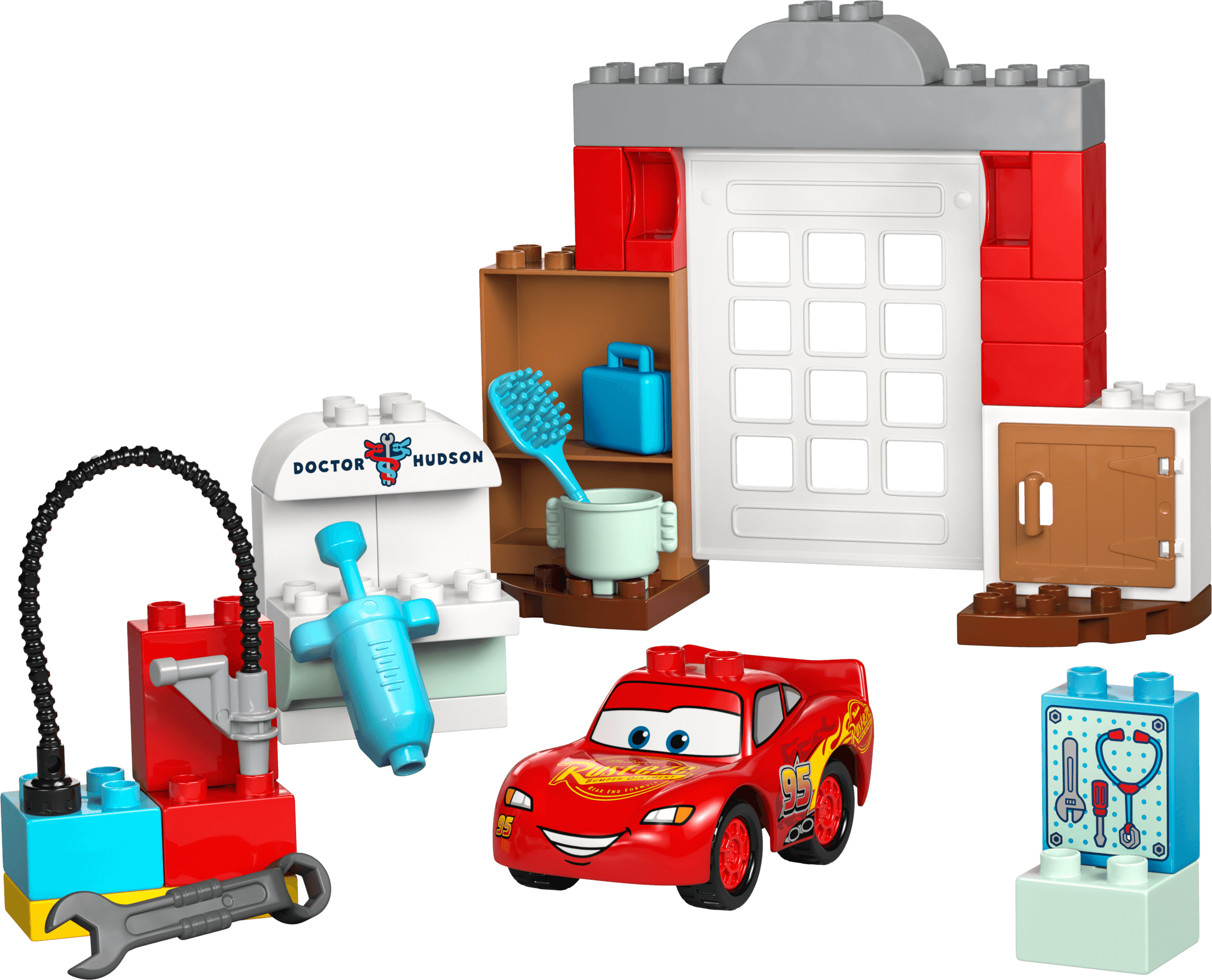 LEGO McQueen's Visit to Doc's Garage, set 10456
