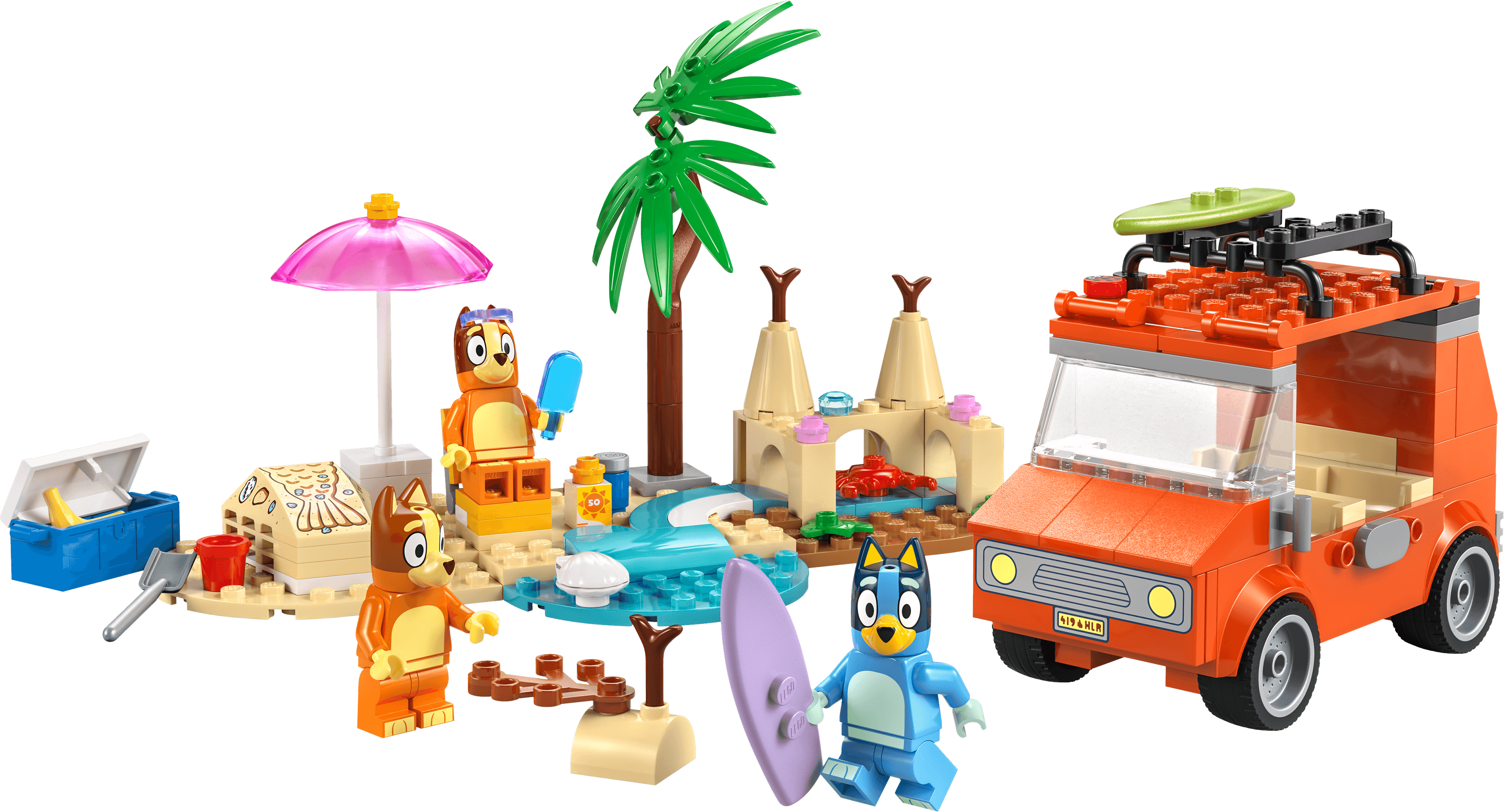 LEGO Viagem em família à praia, set 11202