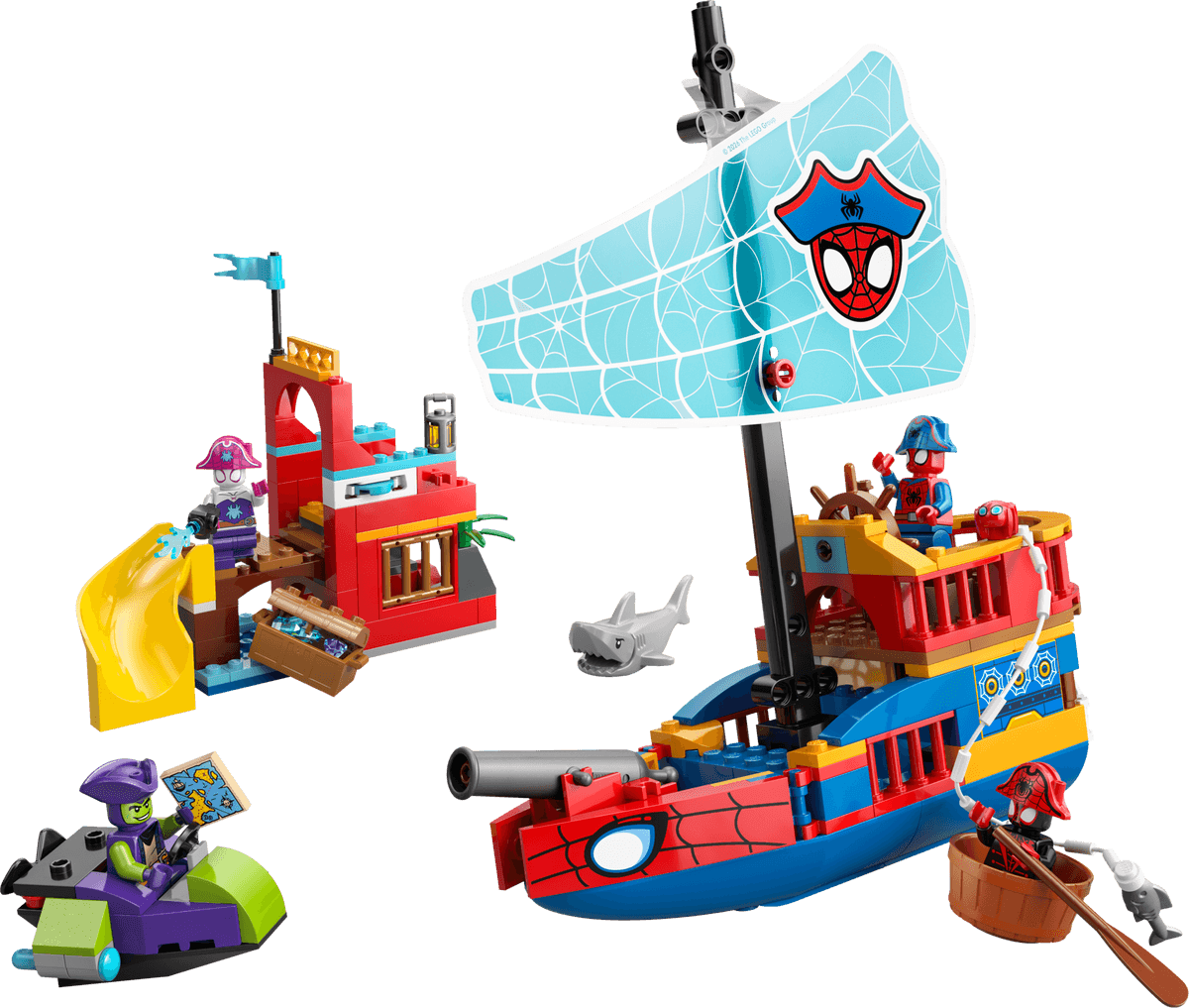 LEGO Navio Pirata da Equipe Spidey, set 11208