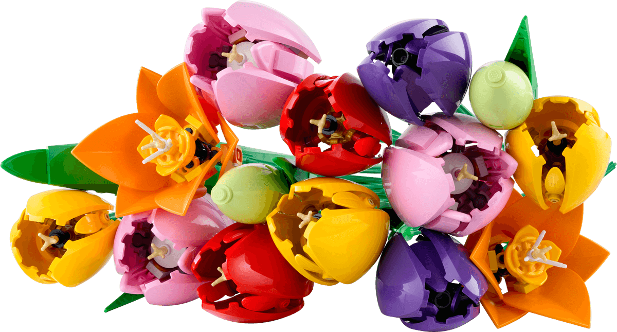 LEGO Decoração de buquê de tulipas, set 11501