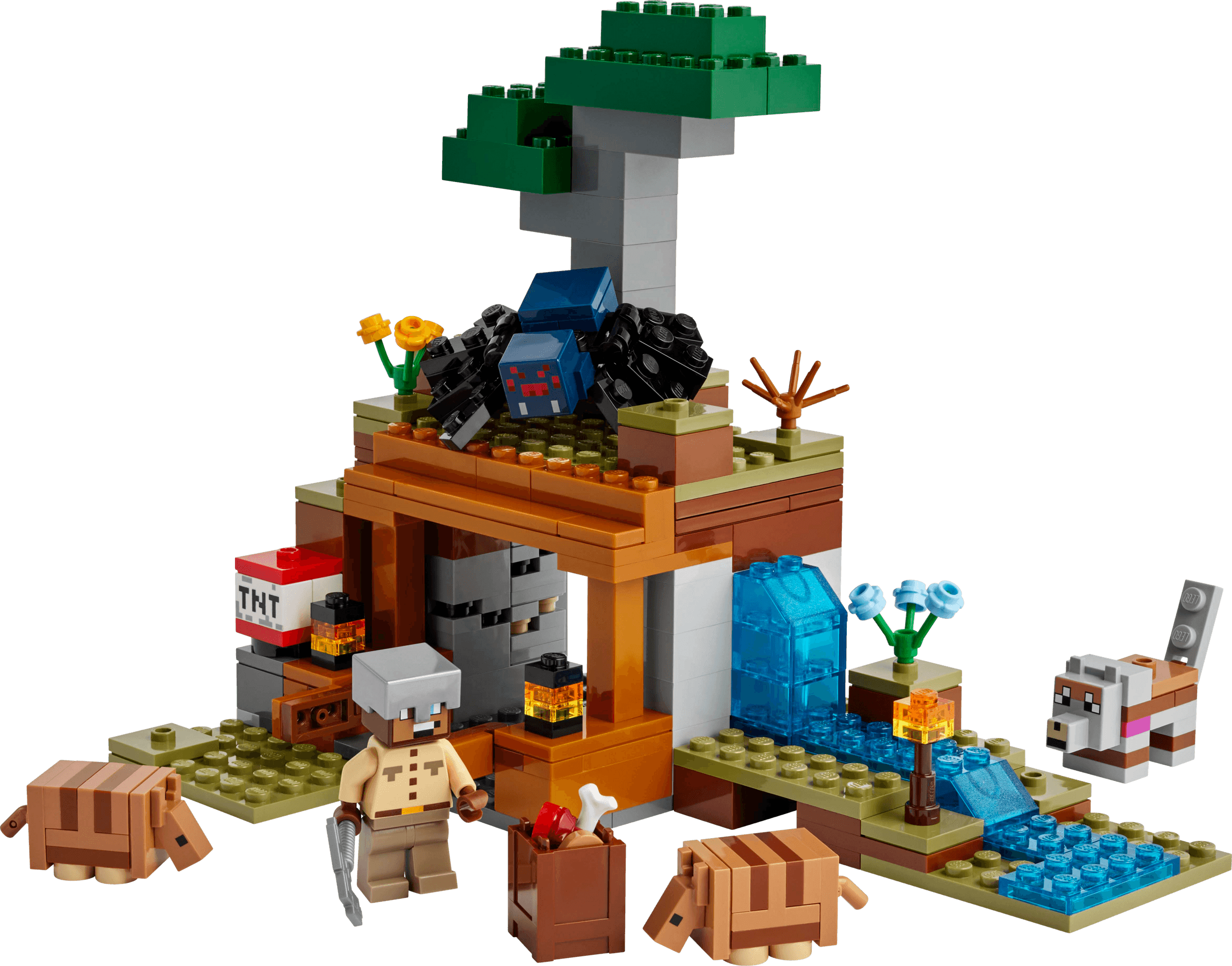 LEGO Expedição na Mina do Tatu, set 21269