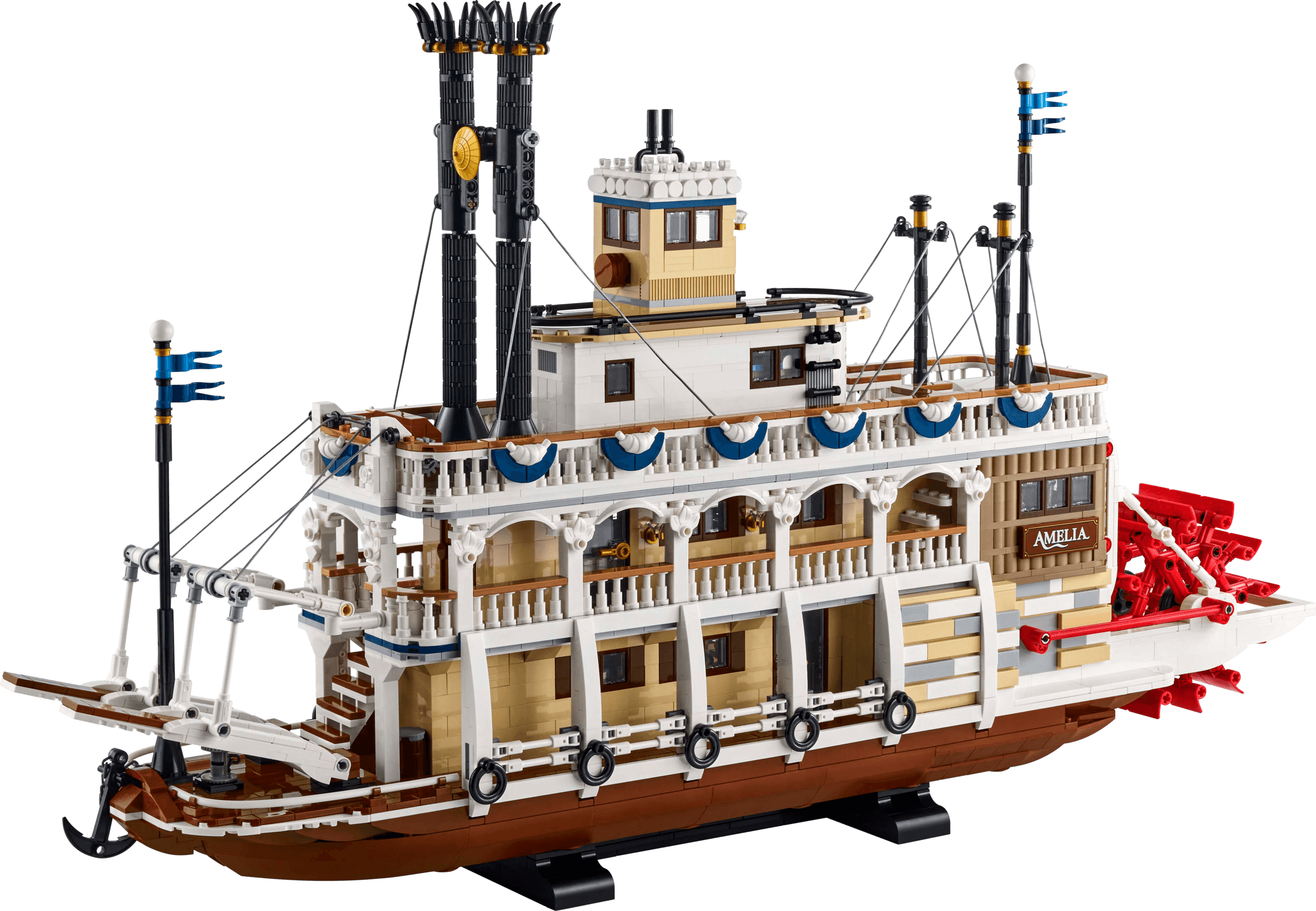 LEGO River Steamboat, set 21356