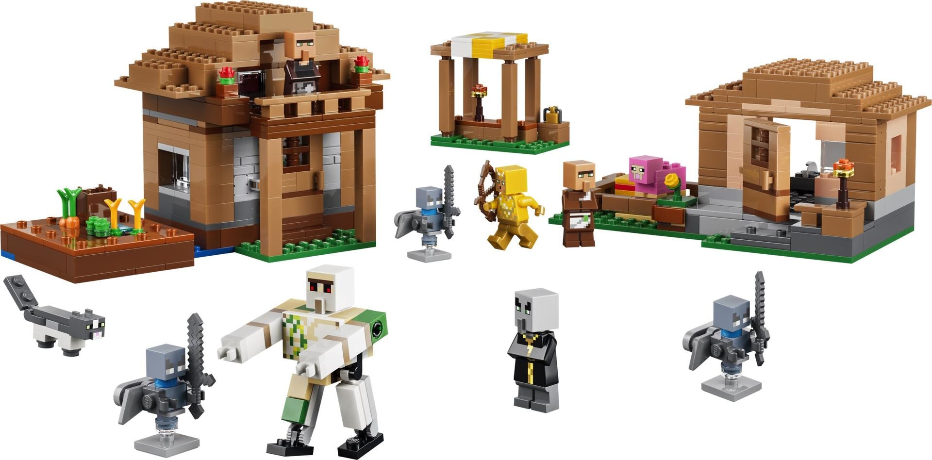 LEGO Evoker Village Attack, set 21596