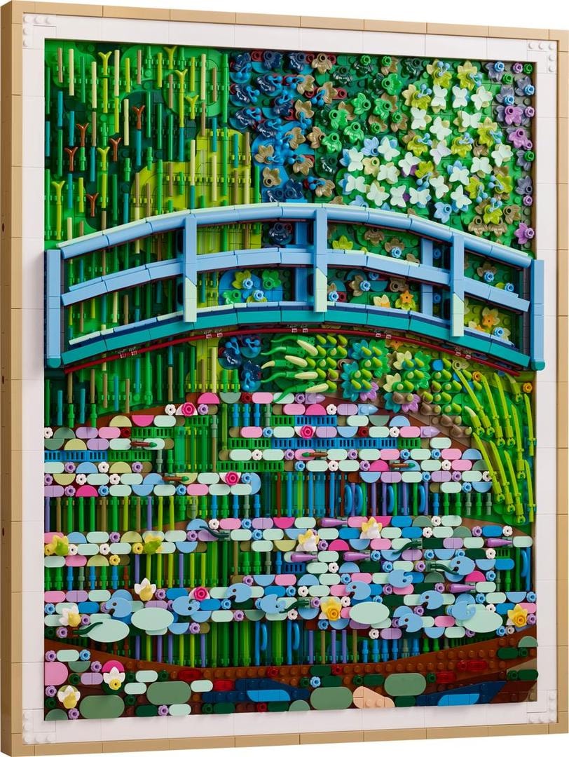 LEGO Claude Monet Bridge Over a Pond Of Water Lilies, set 31220