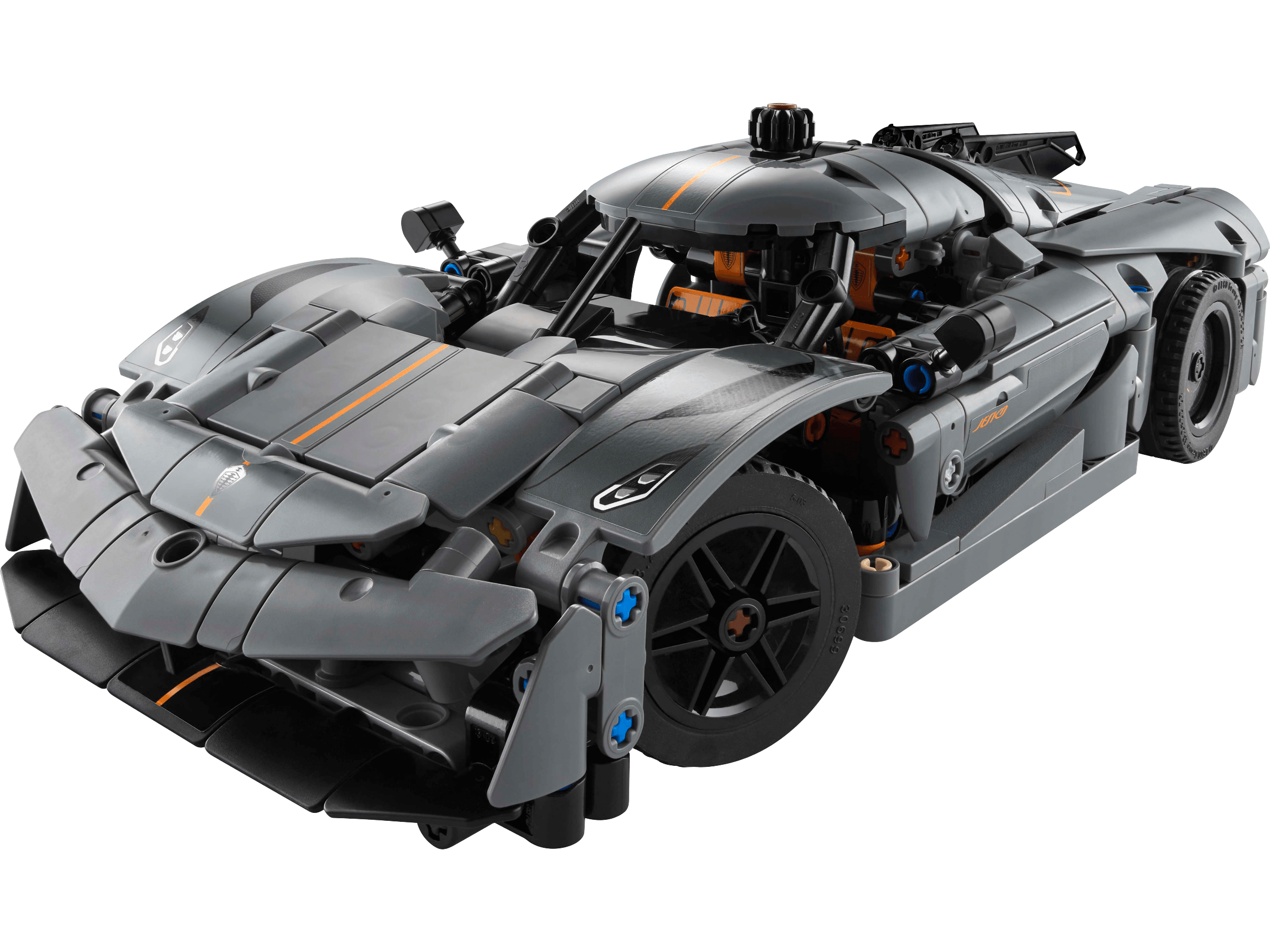 LEGO Hipercarro Koenigsegg Jesko Absolut Cinza, set 42173