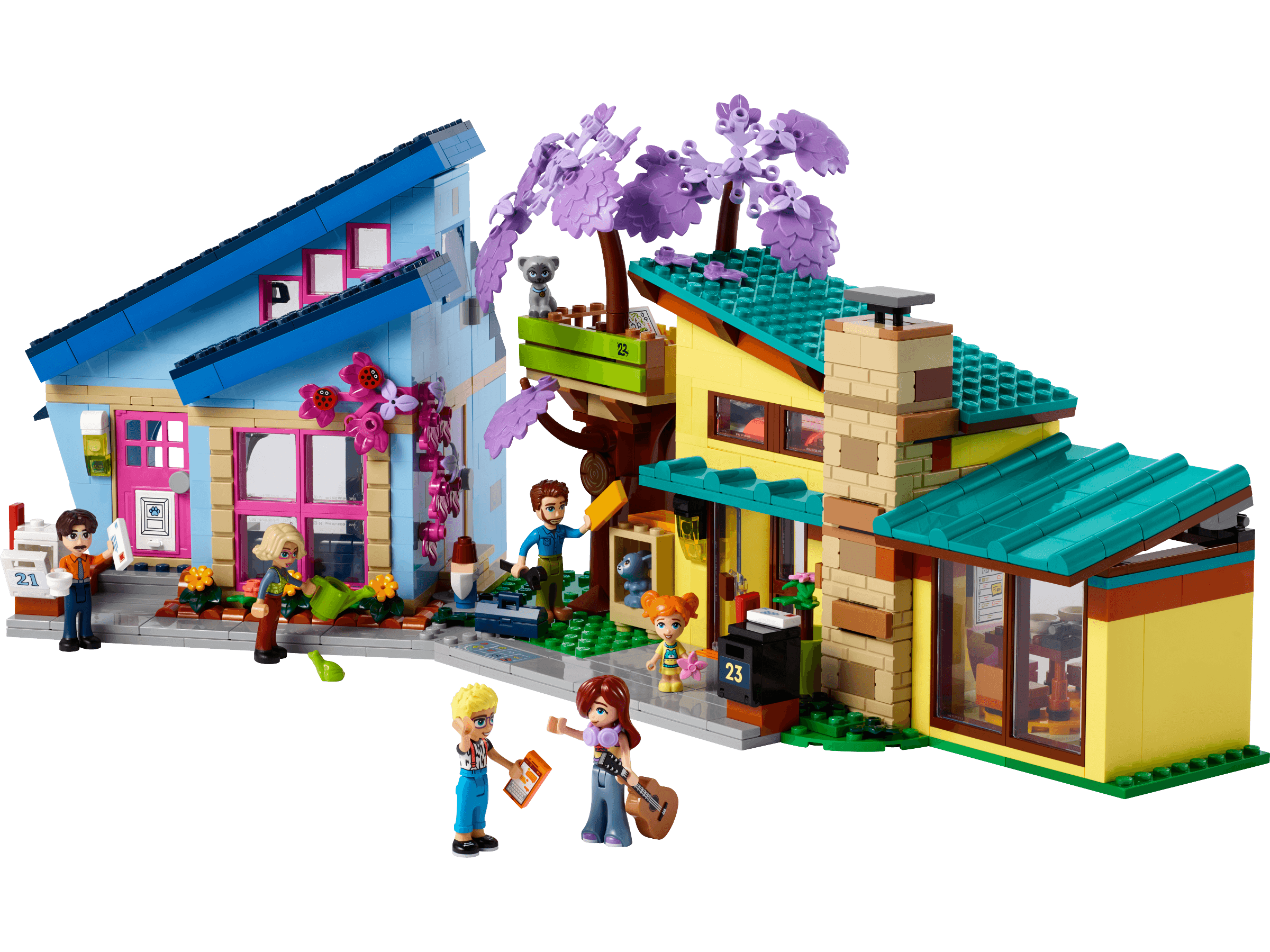 LEGO Olly's and Paisley's Family Homes, set 42620