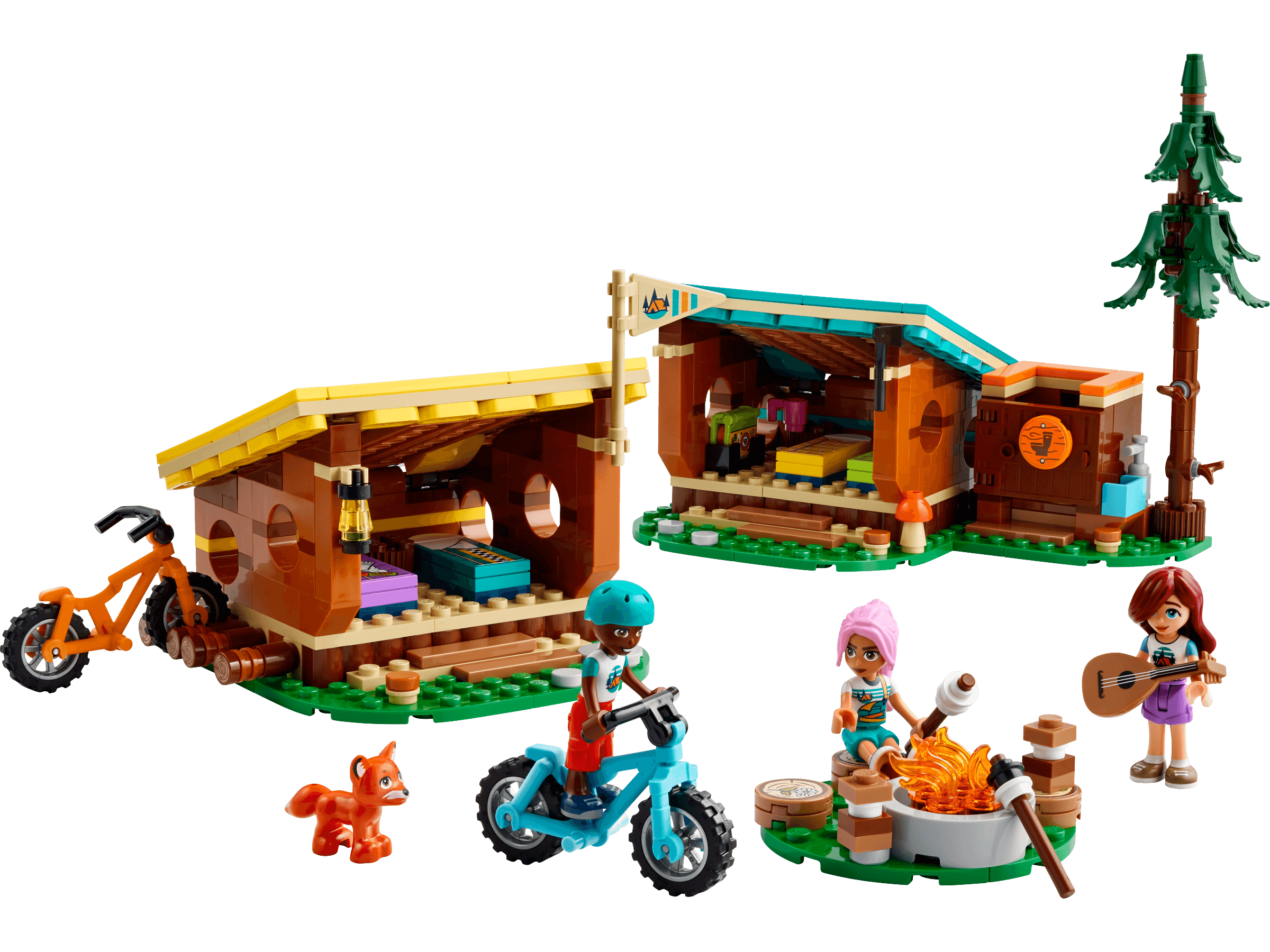 LEGO Adventure Camp Cozy Cabins, set 42624