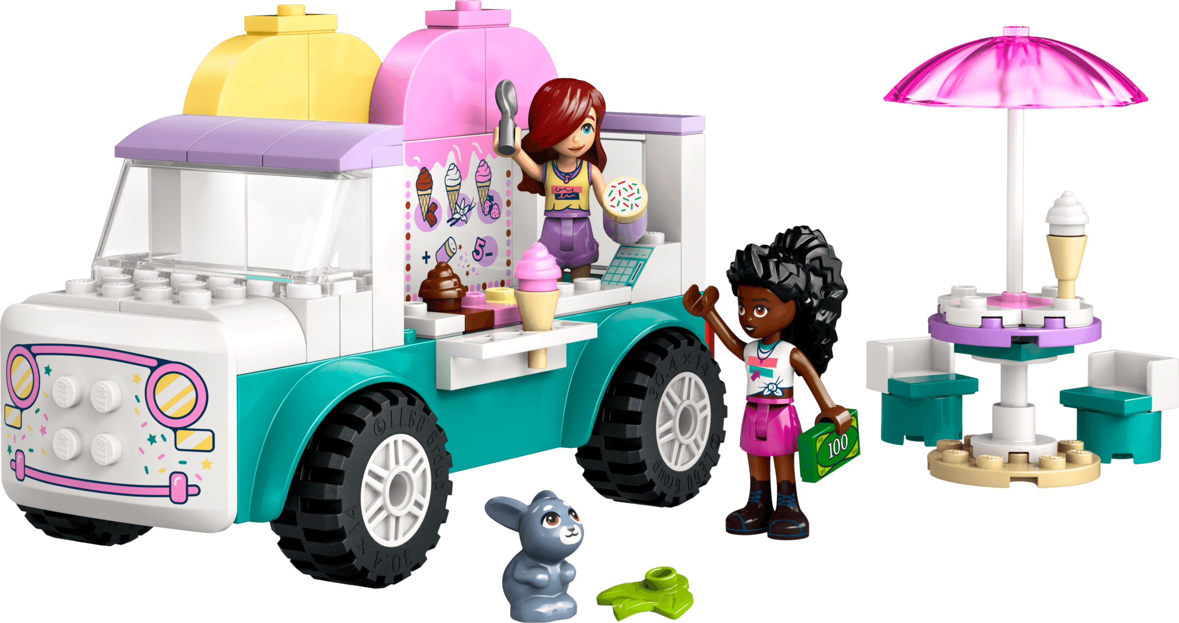 LEGO Heartlake City Ice Cream Truck, set 42644