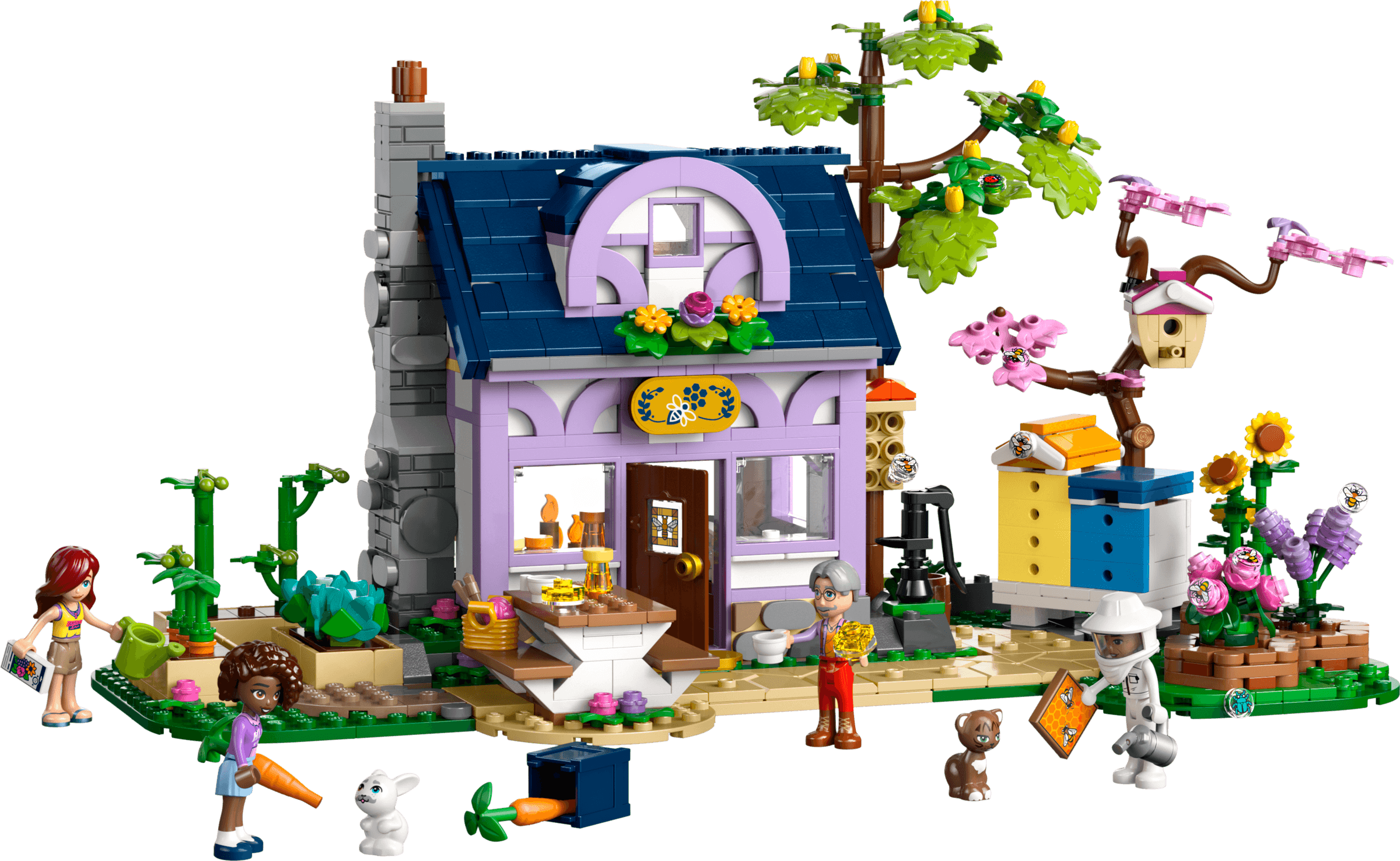 LEGO Beekeepers' House and Flower Garden, set 42669