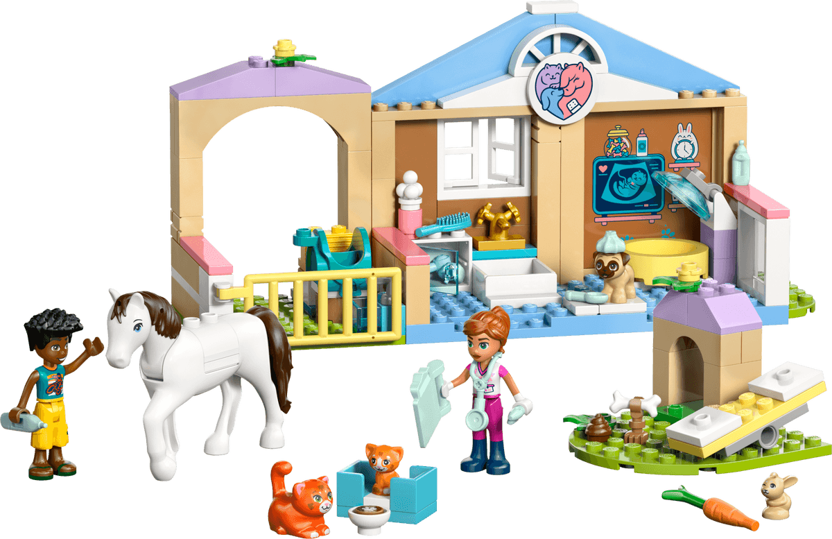 LEGO Clínica Veterinária Original Valeria e Zac, set 42696