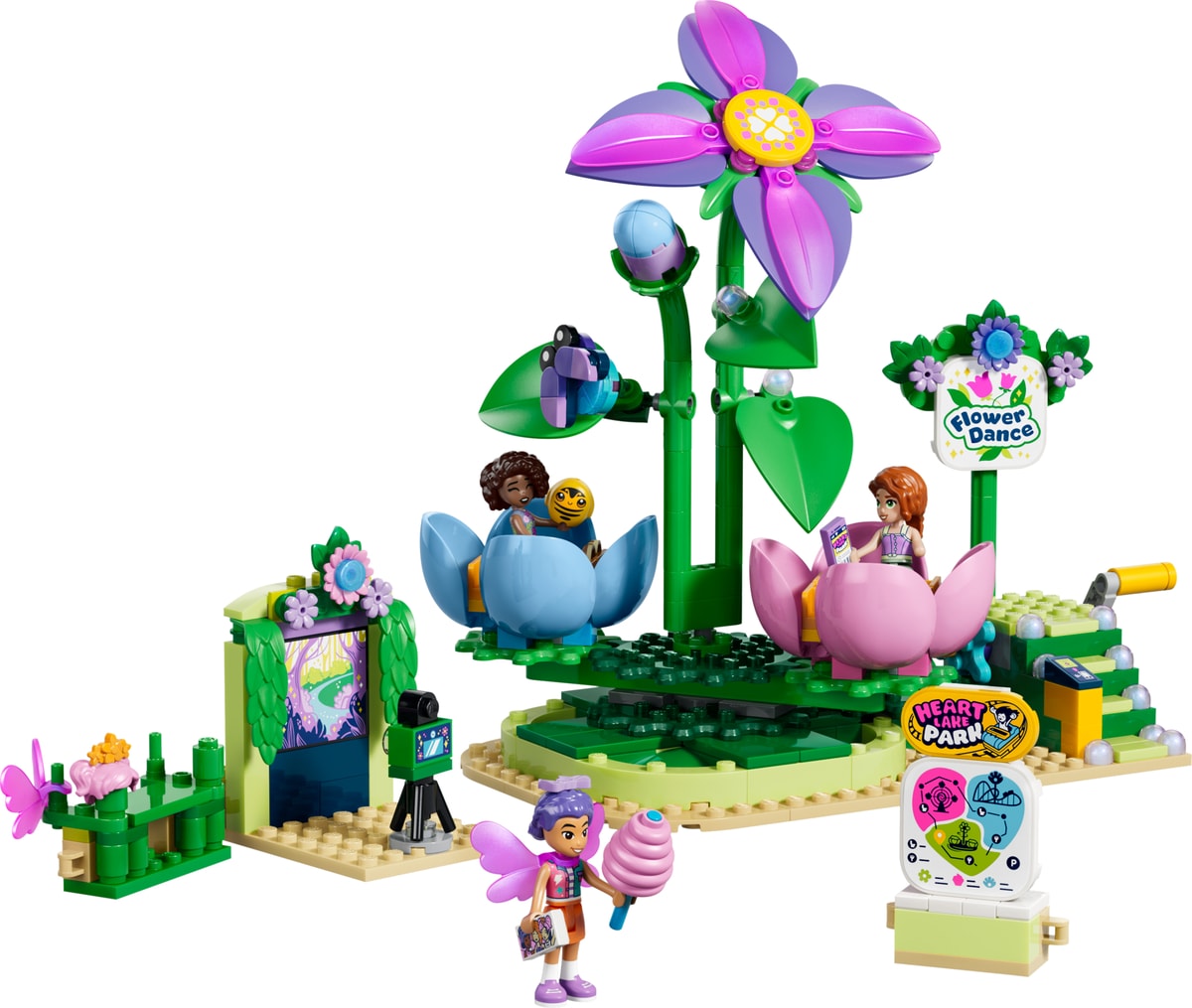 LEGO Flores e Xícaras de Fadas Giratórias, set 42702