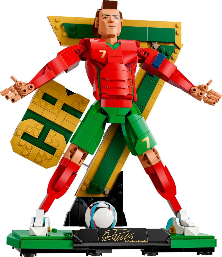 LEGO Sports Cristiano Ronaldo lenda do futebol, set 43016