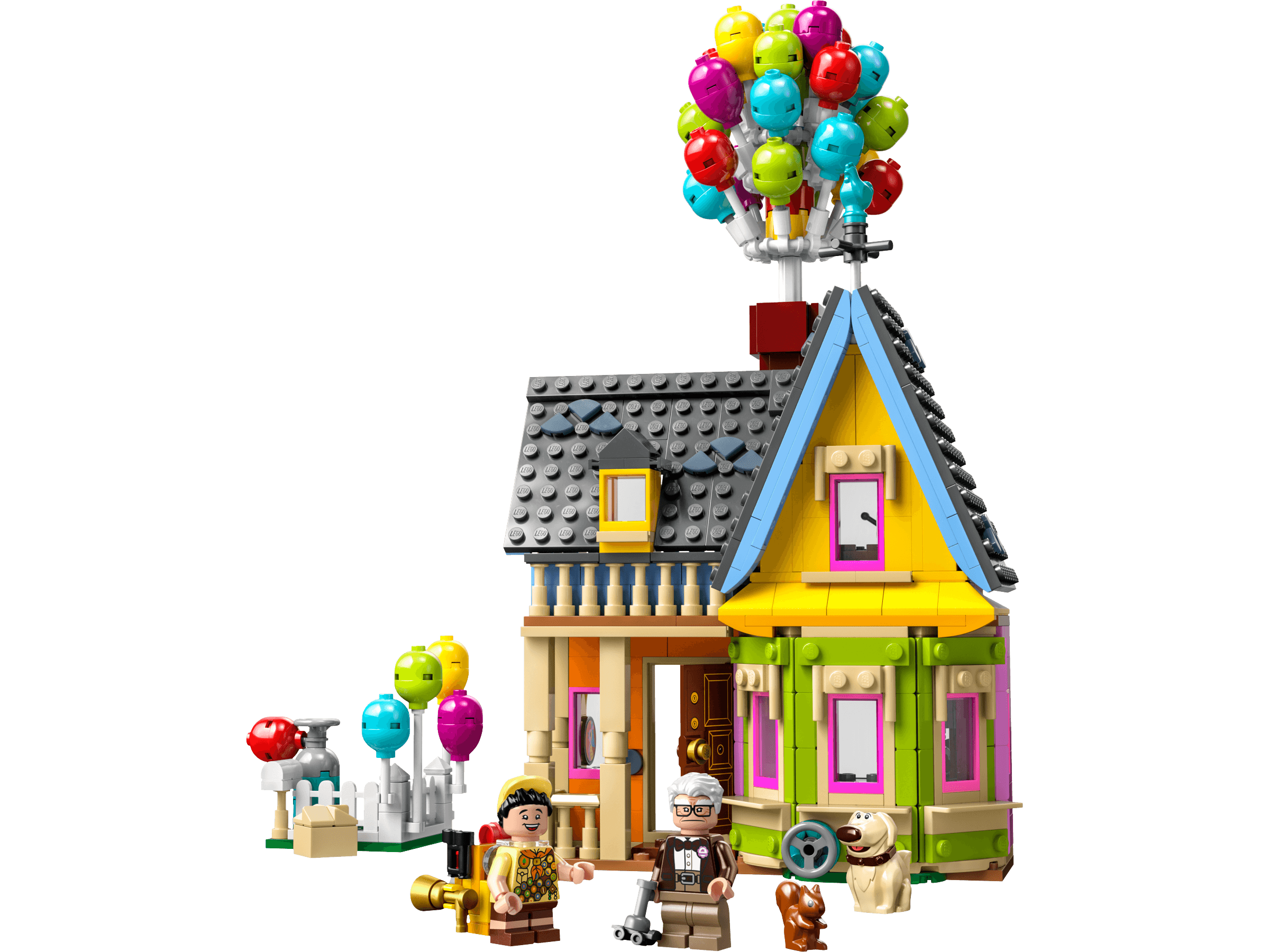 LEGO Casa de Altas Aventuras com Personagens Carl, Russell e Dug Pixar, set 43217