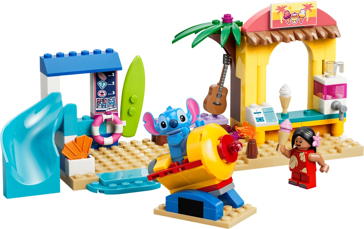 LEGO Diversão na Praia com Lilo e Stitch, set 43280