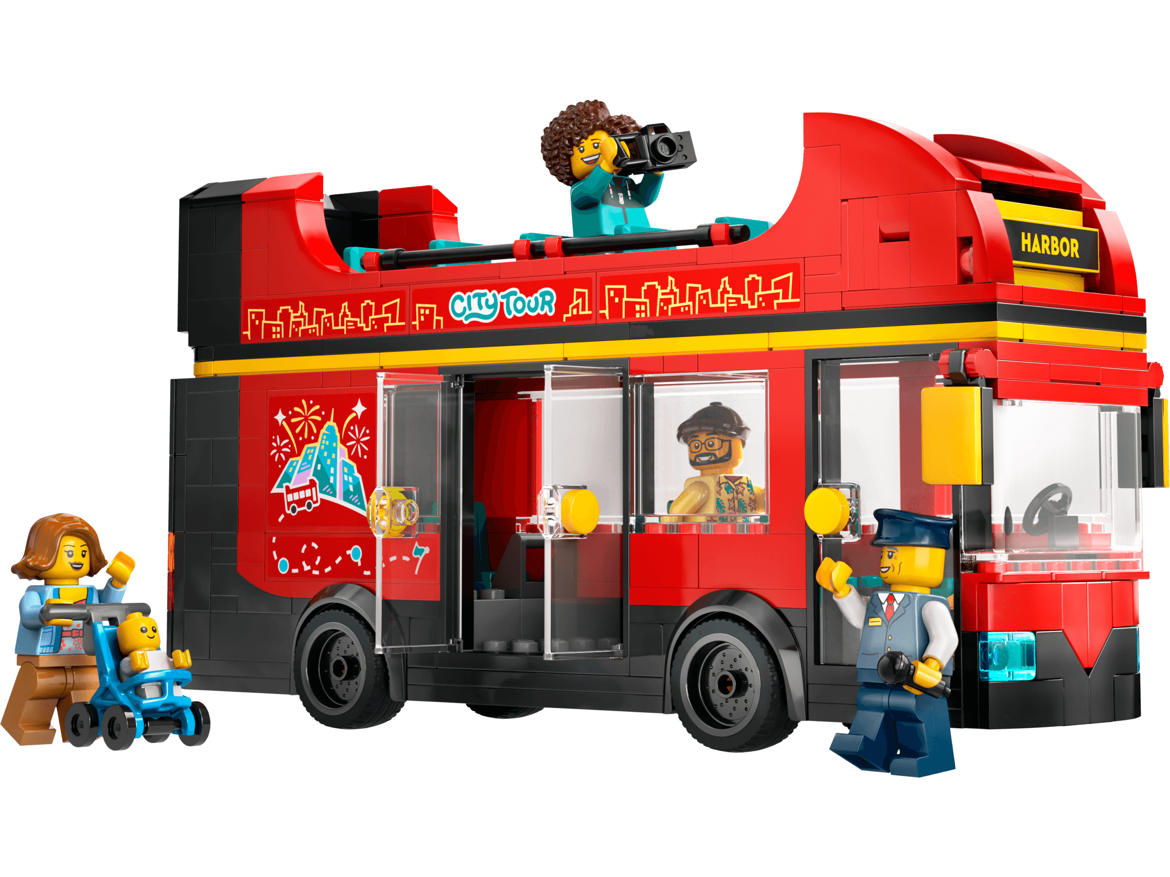 LEGO Ônibus Panorâmico Vermelho, set 60407