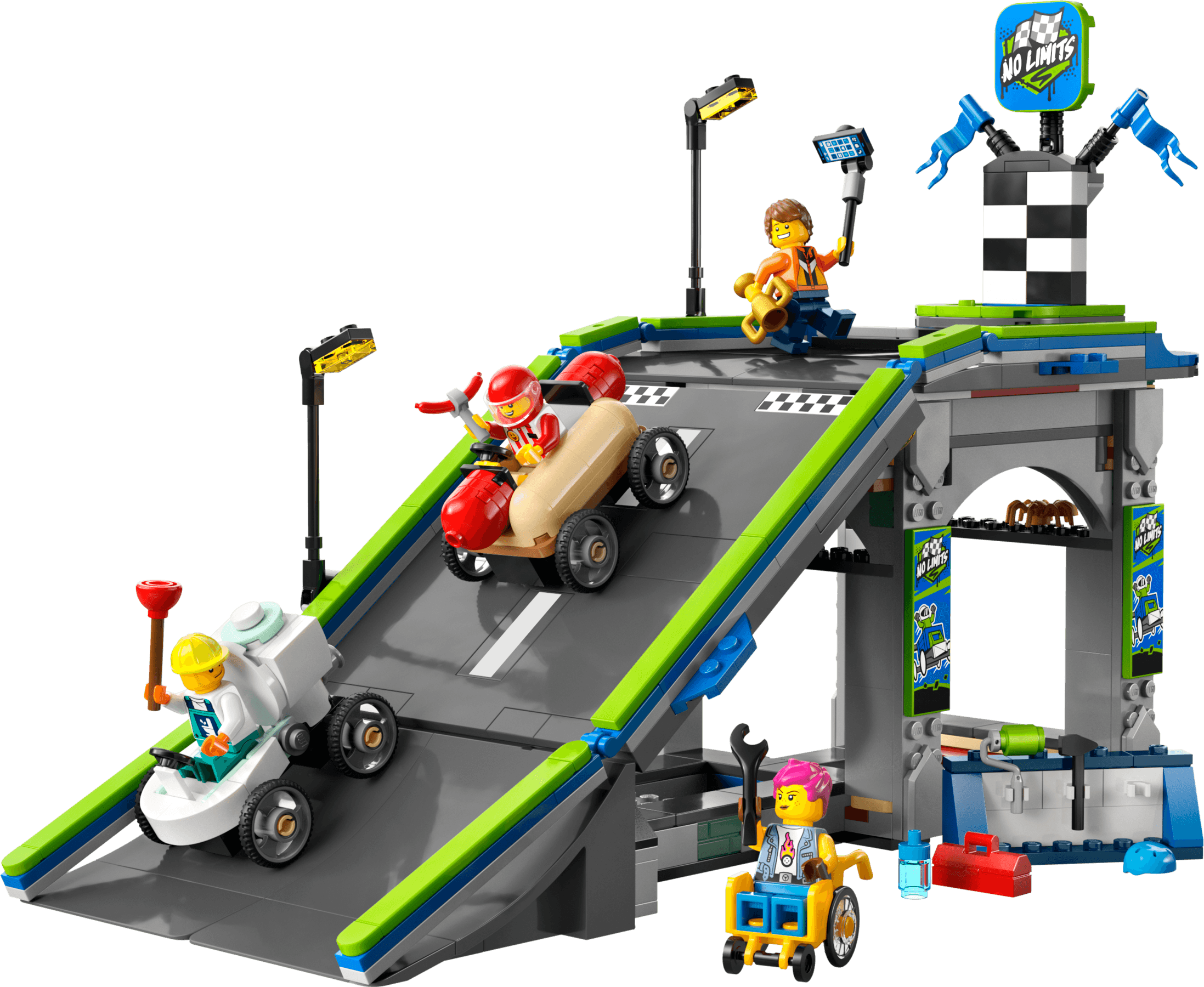 LEGO No Limits: Race Car Ramp Track, set 60460