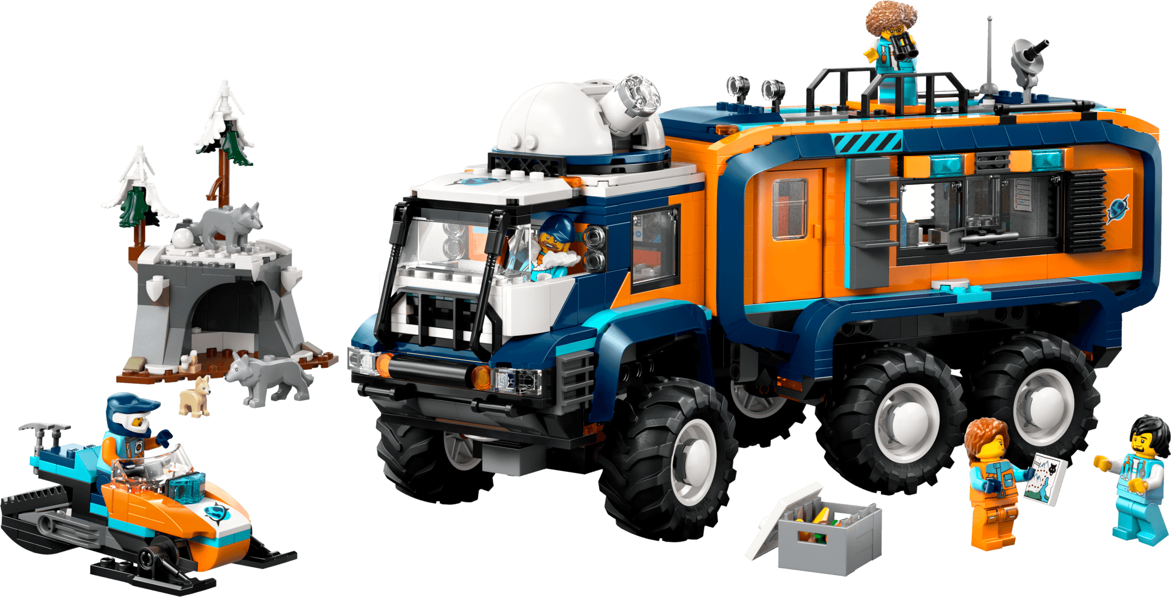 LEGO Caminhão Laboratório dos Exploradores do Ártico, set 60471