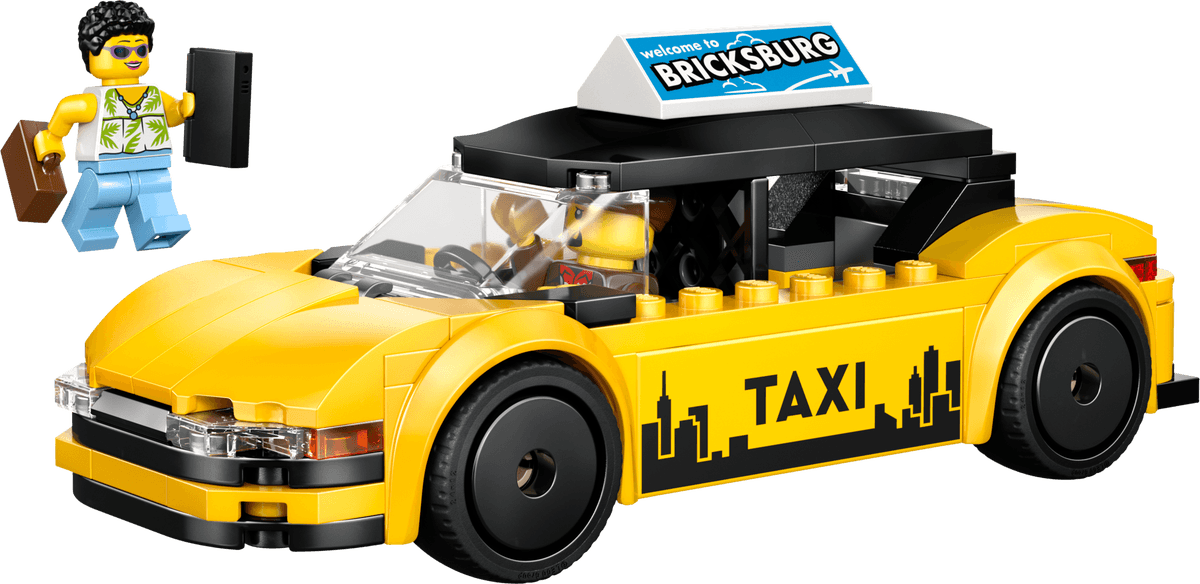 LEGO Yellow Taxi, set 60487