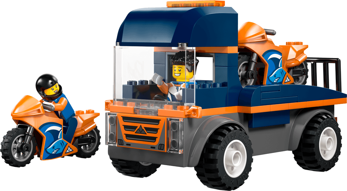LEGO Motorcycle Transporter, set 60491