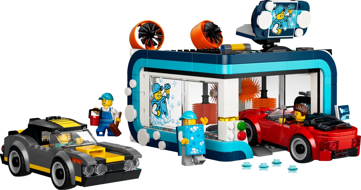 LEGO Lava-rápido com Drive-thru, set 60497