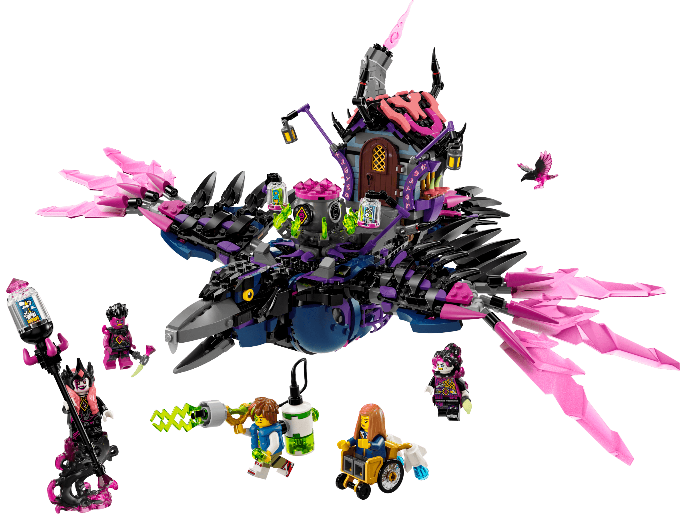 LEGO The Never Witch's Midnight Raven, set 71478