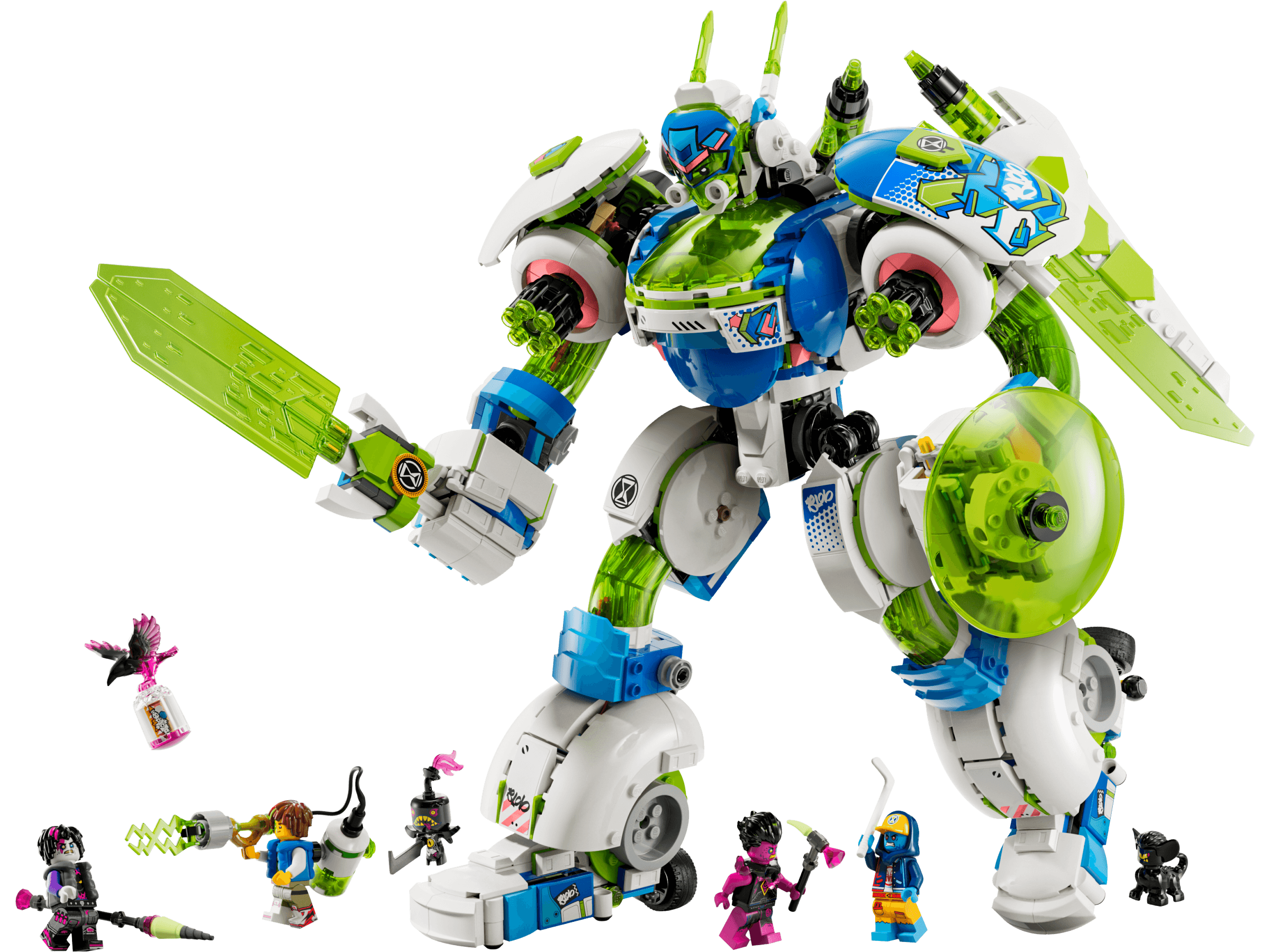 LEGO Mateo and Z-Blob the Knight Battle Mech, set 71485
