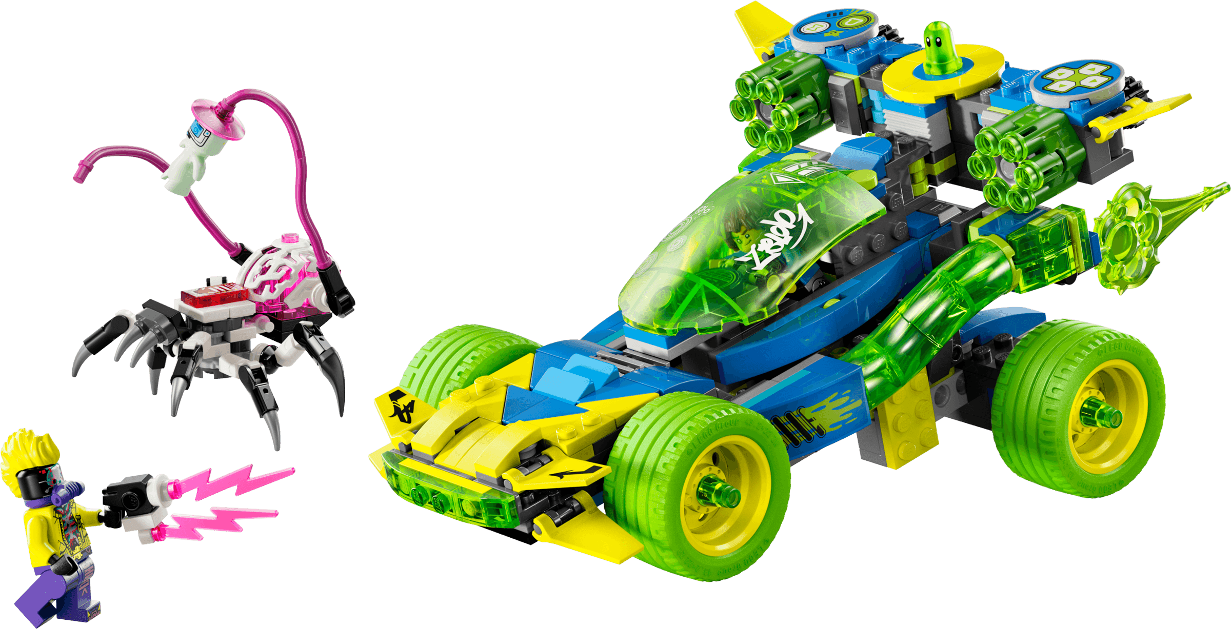LEGO Mateo and the Z-Blob Action Race Car, set 71491