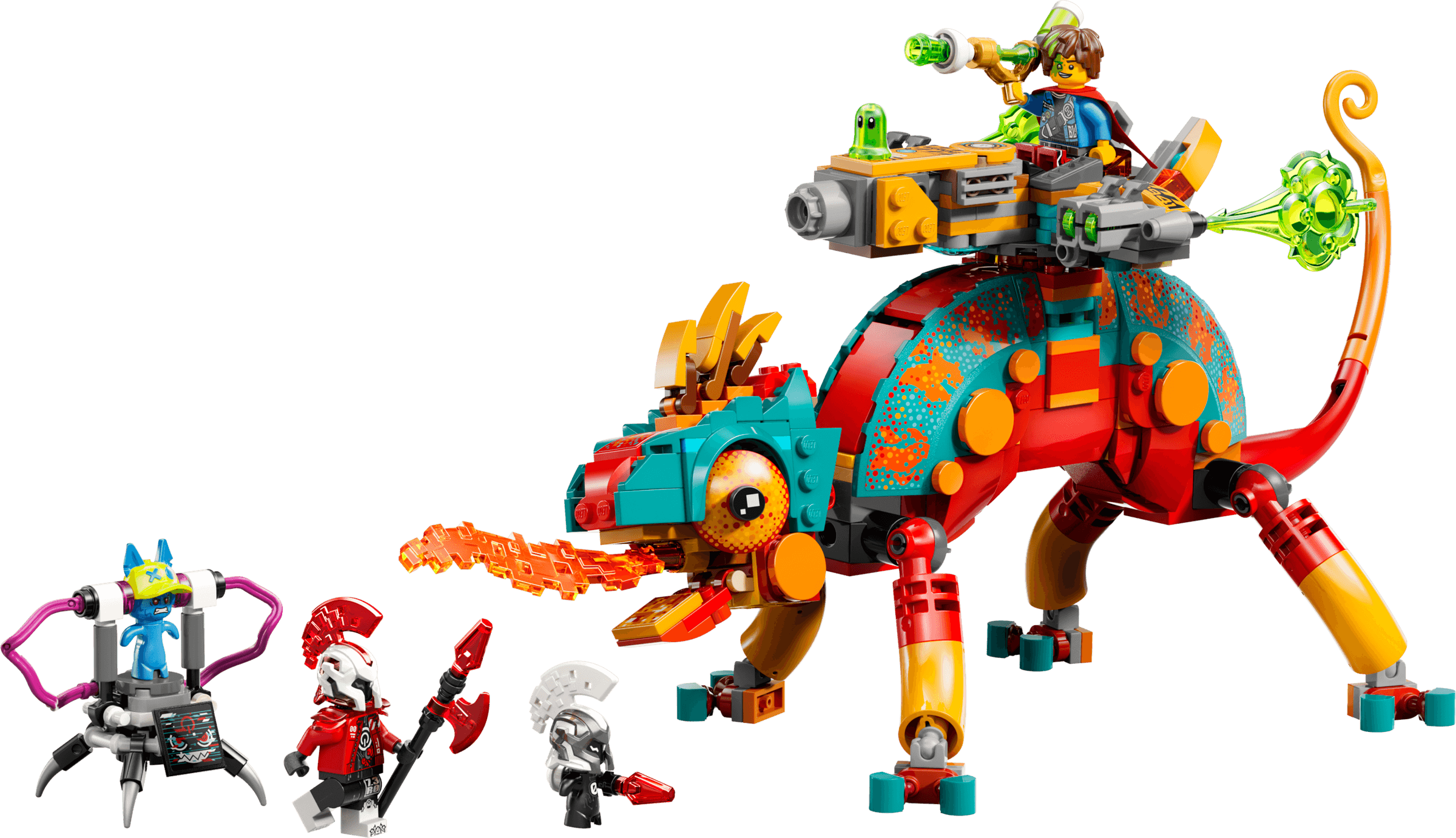 LEGO Flaming Chameleon Mateo, set 71492