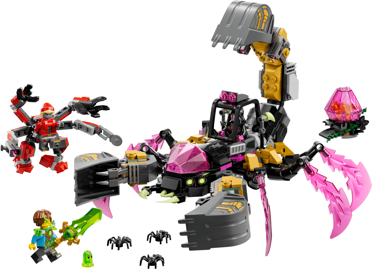 LEGO Nightmare Scorpion Digger, set 71513