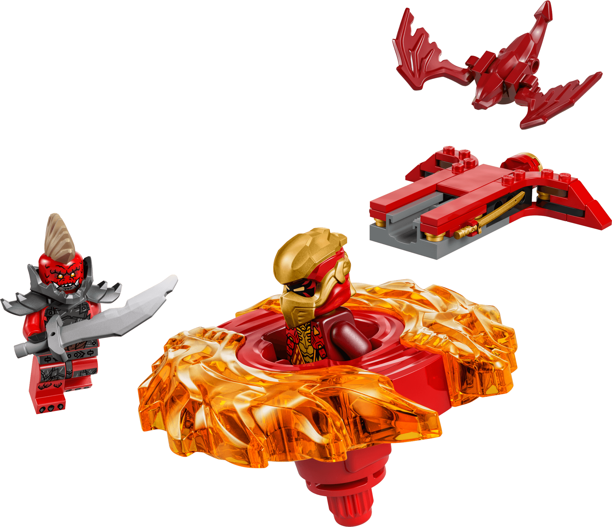 LEGO Kai's Dragon Spinjitzu Spinner, set 71823