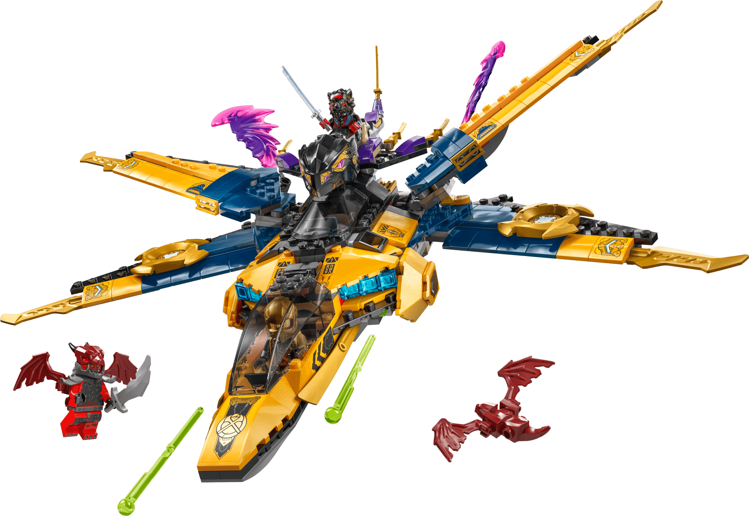LEGO Ras and Arin's Super Storm Jet, set 71833
