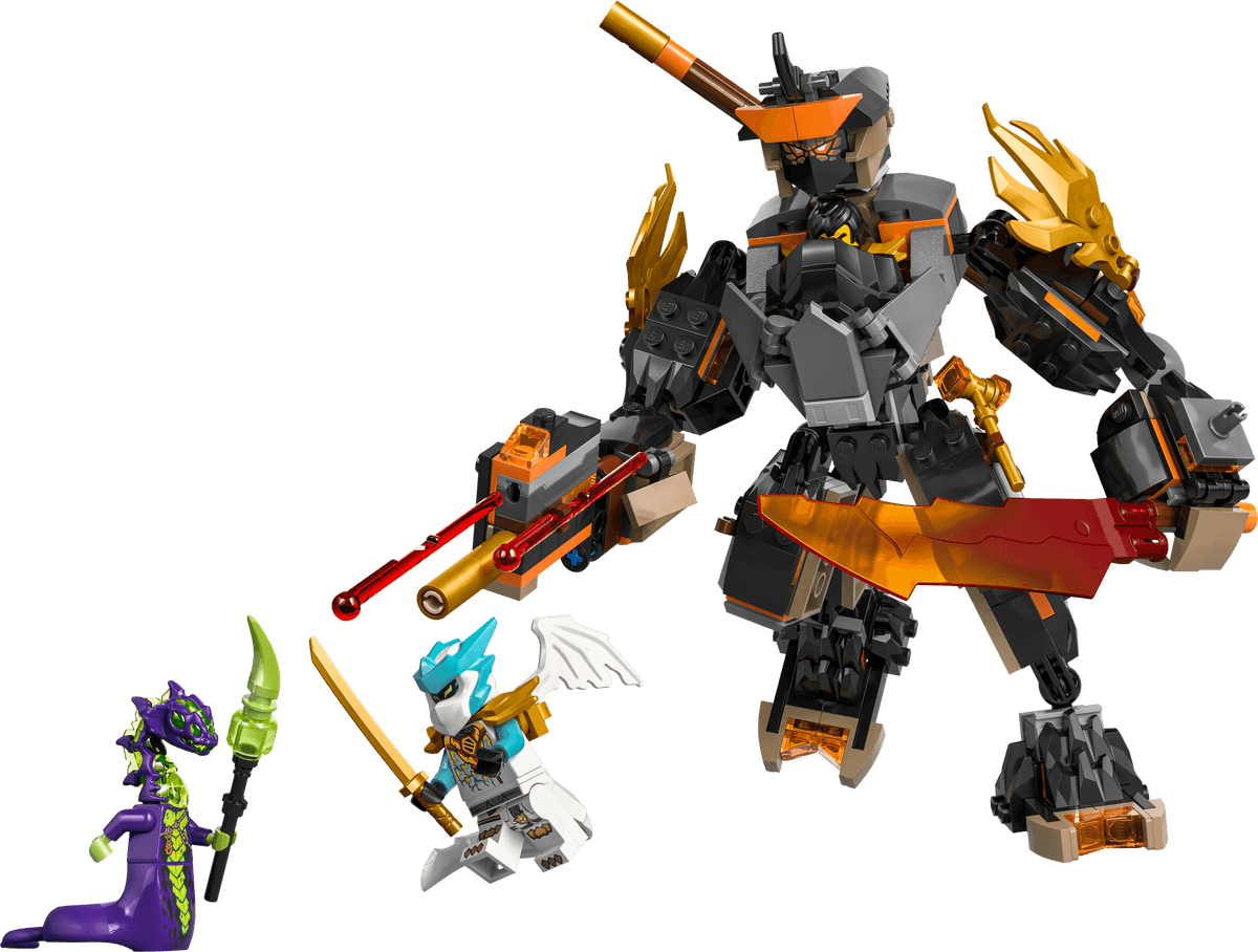 LEGO Cole's Mission Mech & Dragon Zane, set 71854