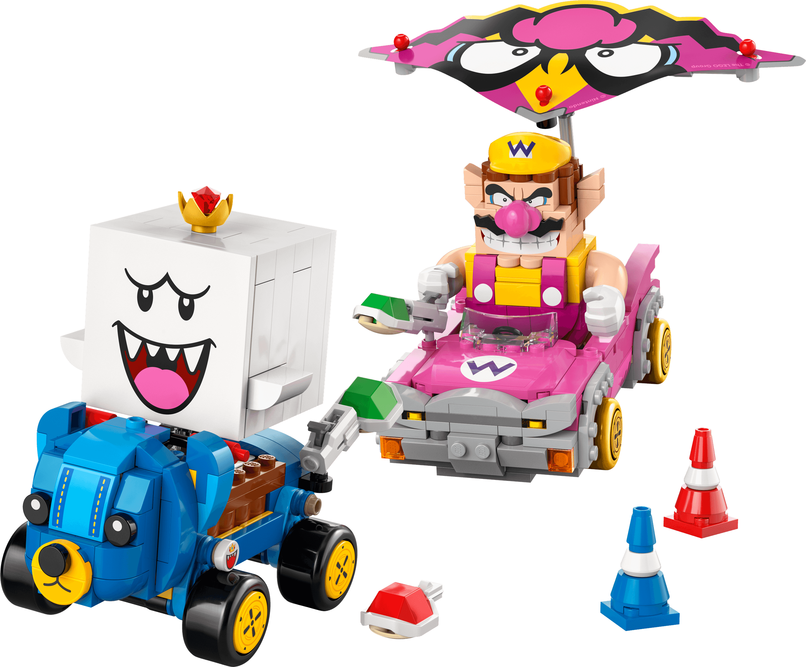 LEGO Mario Kart Wario e Rei Bu, set 72038