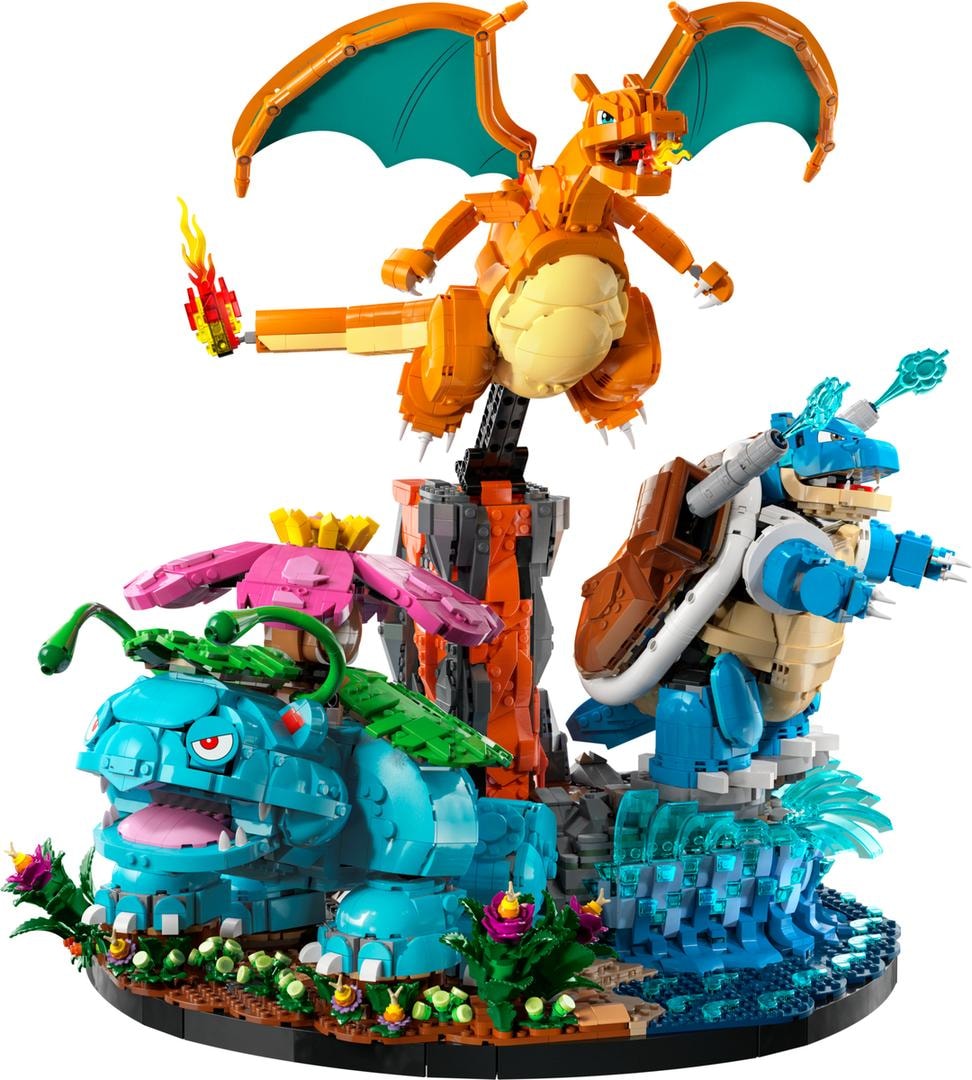 LEGO Venusaur, Charizard and Blastoise, set 72153