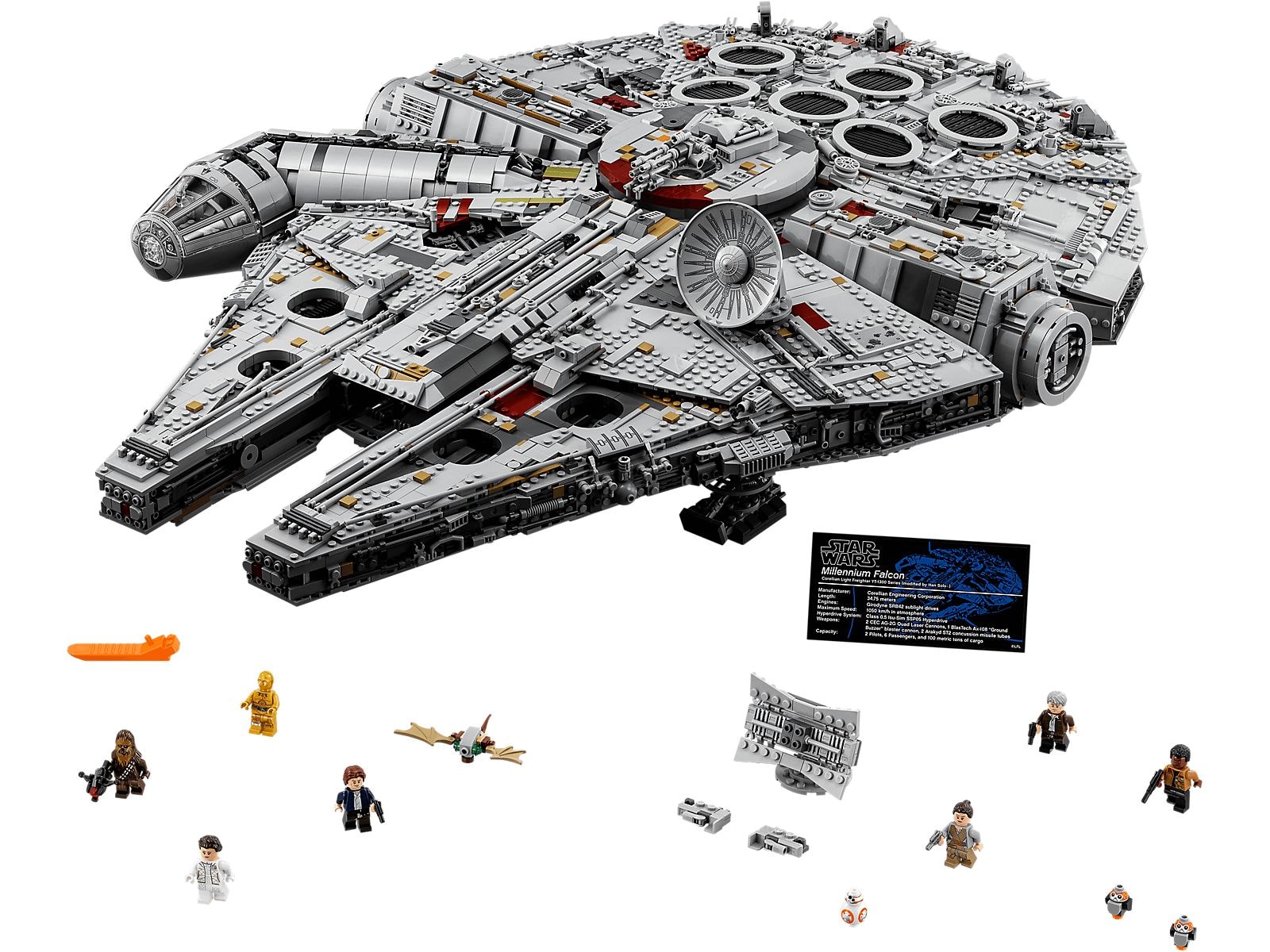 LEGO Millennium Falcon, set 75192