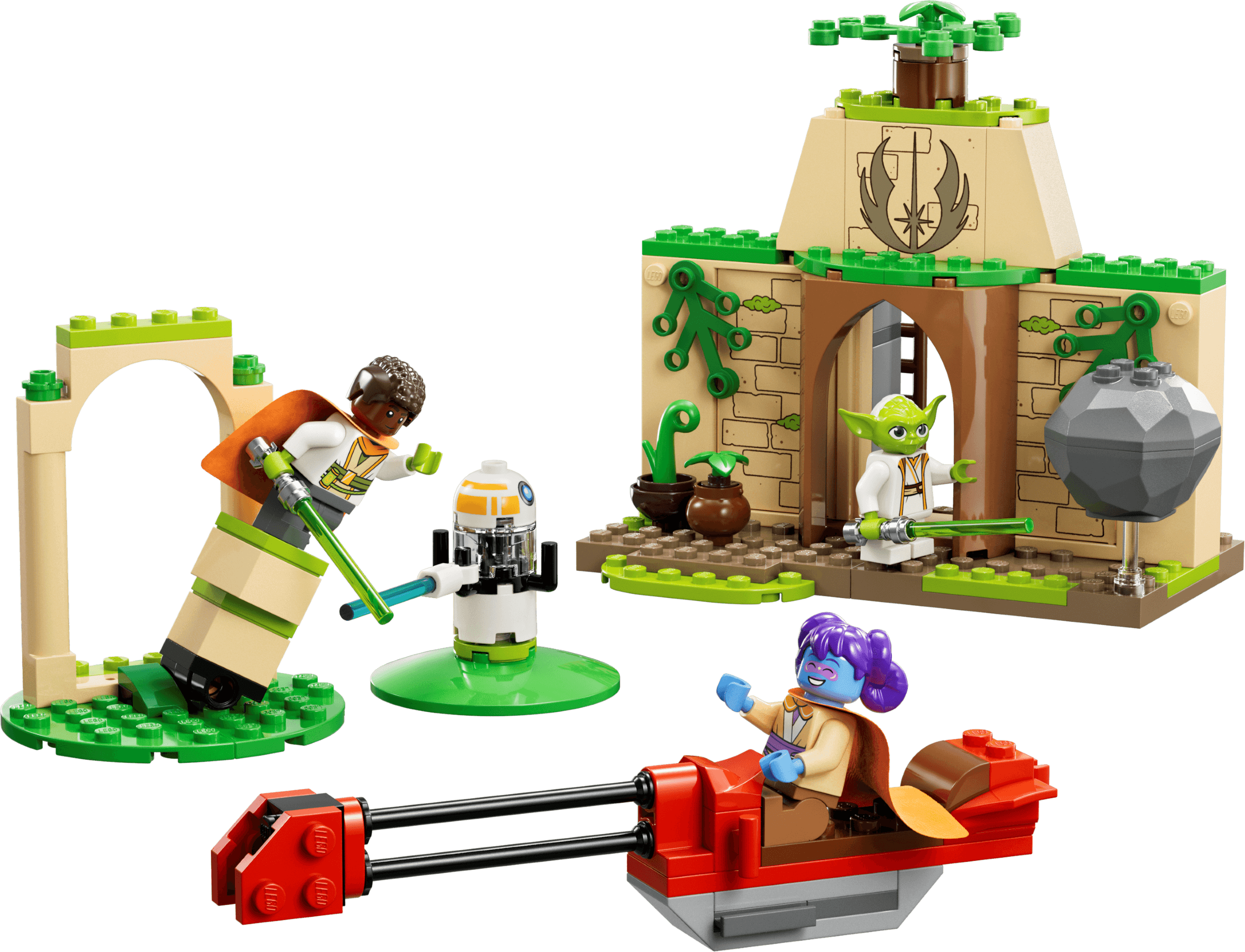 LEGO Templo Jedi de Tenoo, set 75358