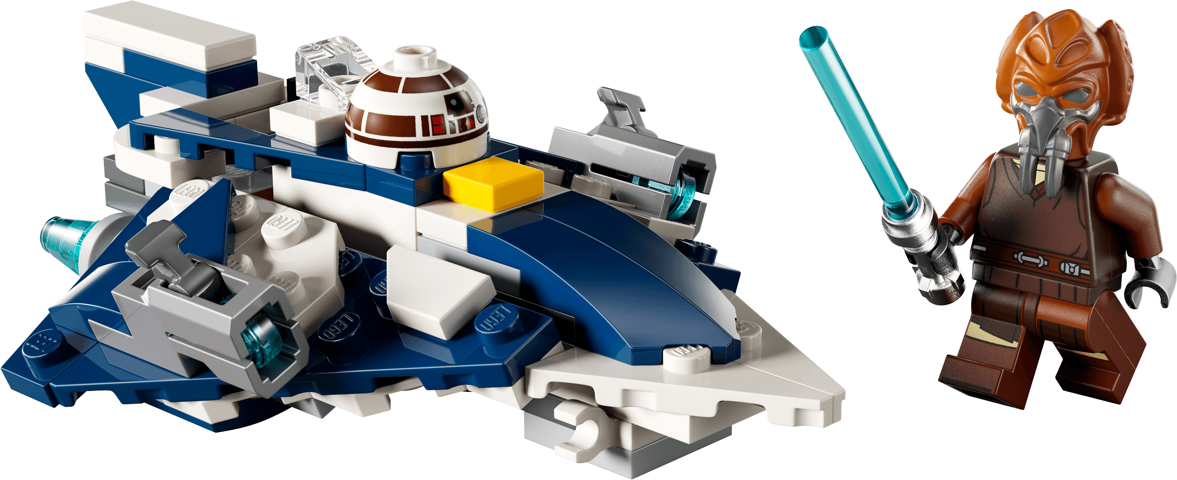 LEGO Plo Koon's Jedi Starfighter Microfighter, set 75400
