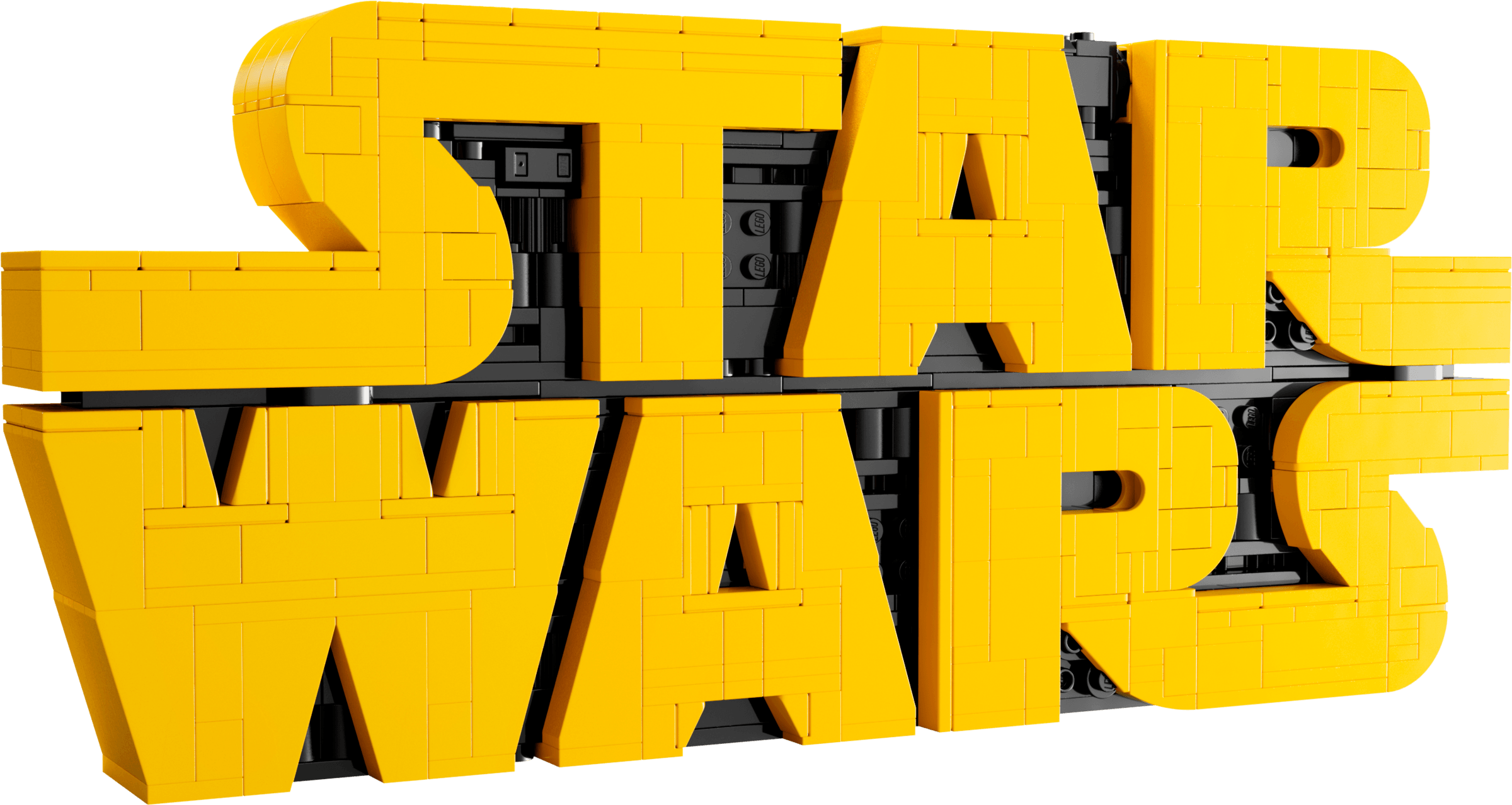 LEGO Brick-Built Star Wars Logo, set 75407