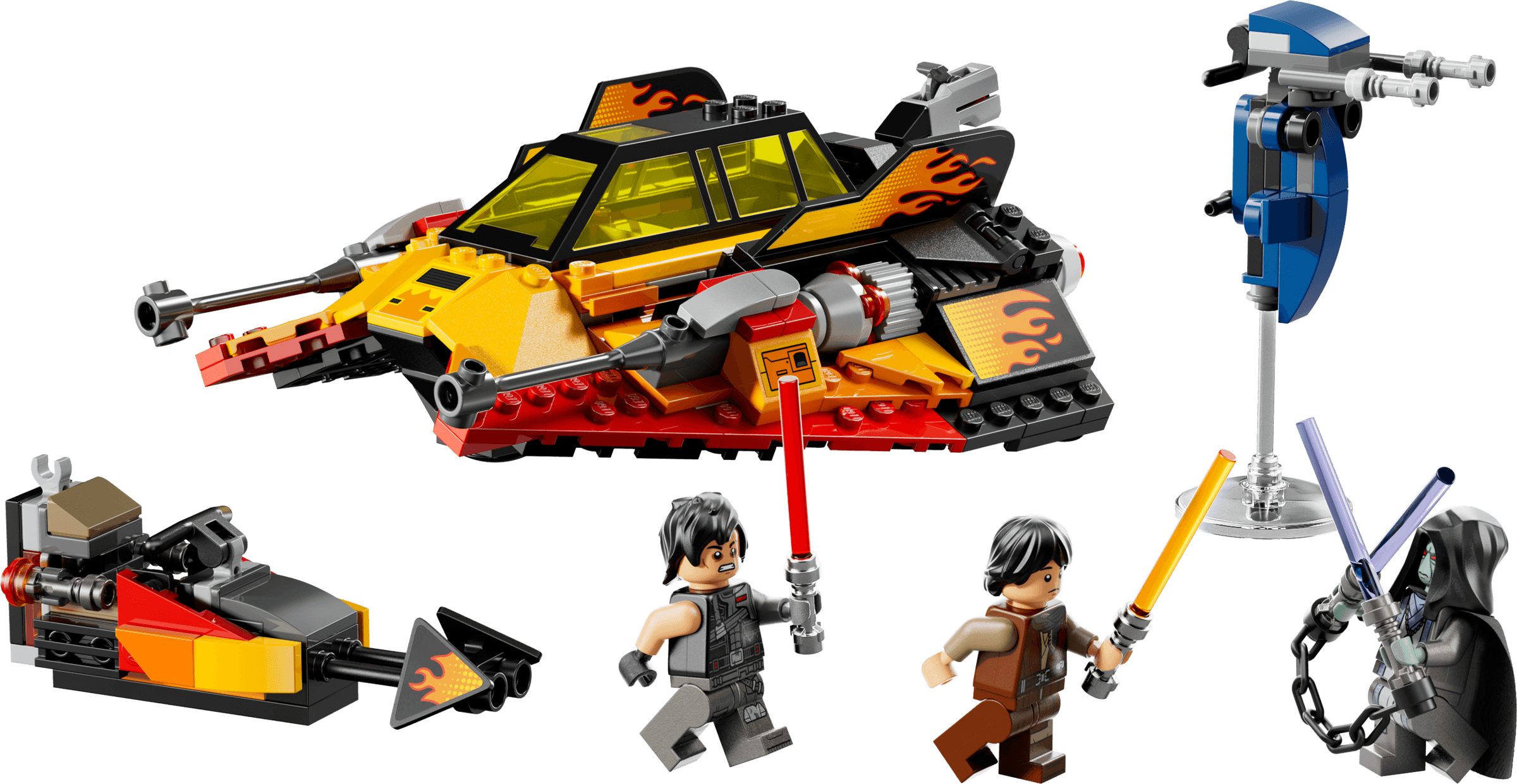 LEGO Force Burner Snow Speeder, set 75414