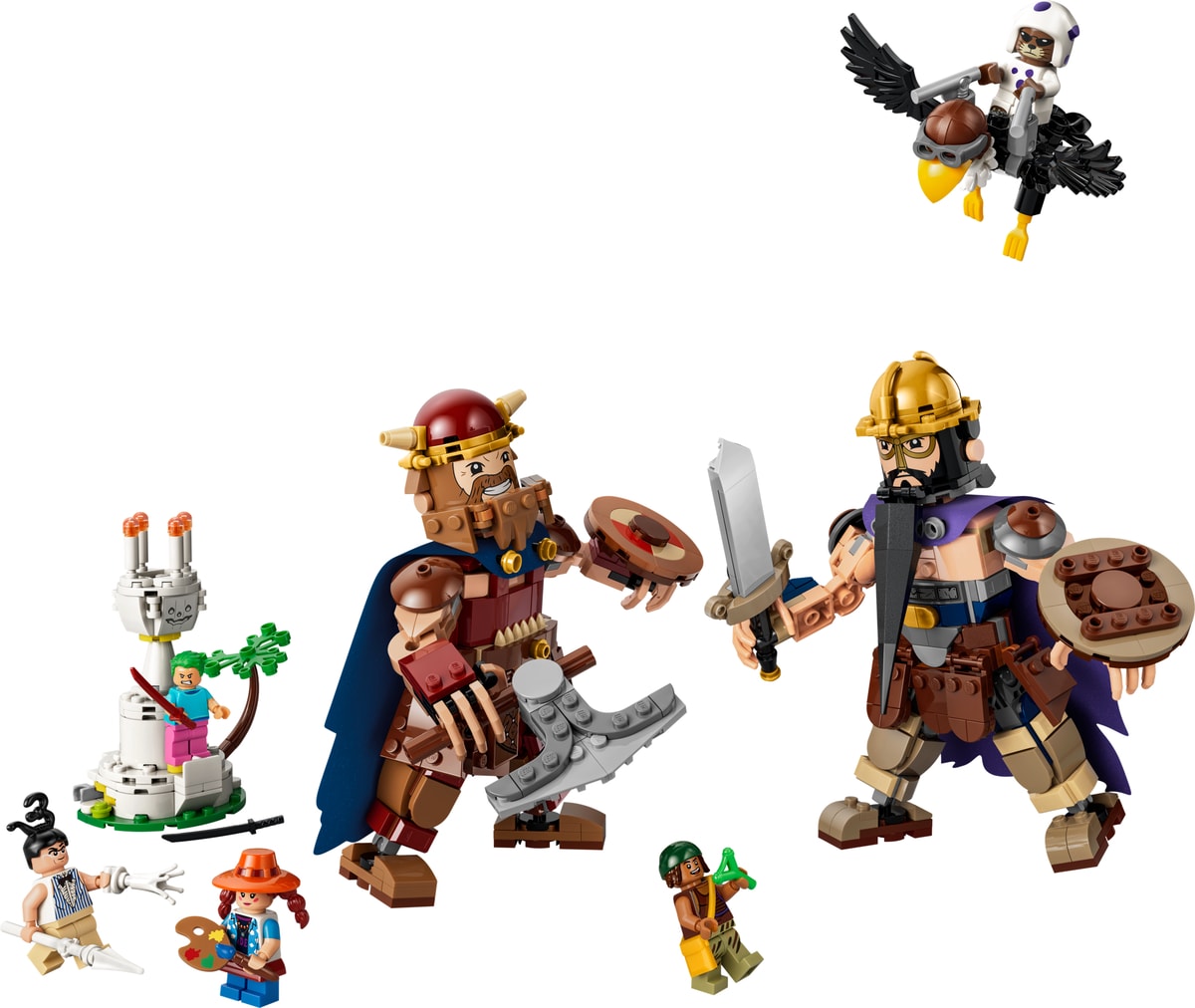 LEGO Dorry vs. Brogy Gigantes de Little Garden, set 75644