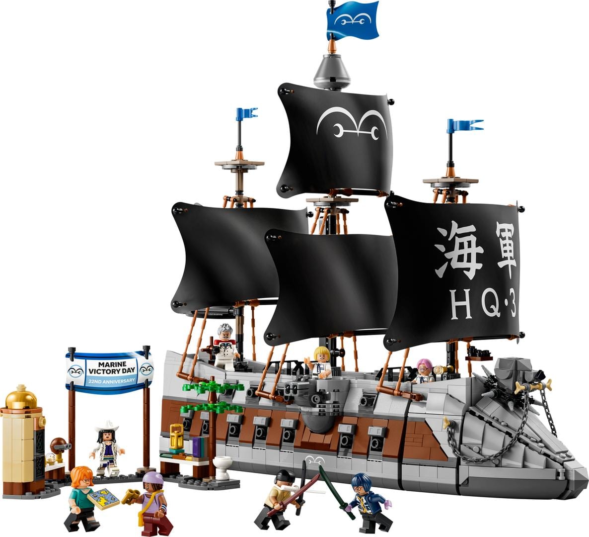 LEGO Navio de Guerra da Marinha de Garp, set 75646