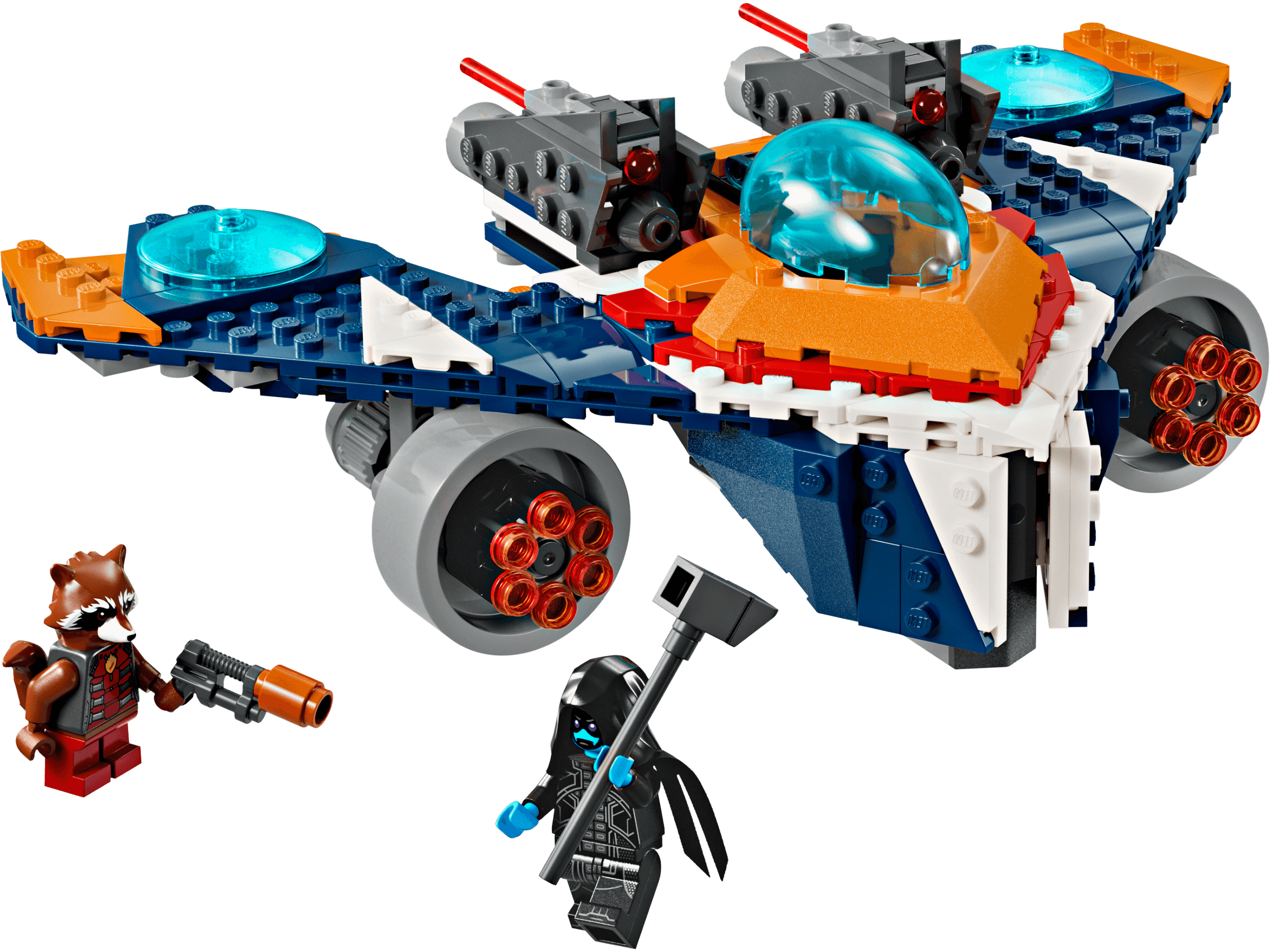 LEGO Rocket's Warbird vs. Ronan, set 76278