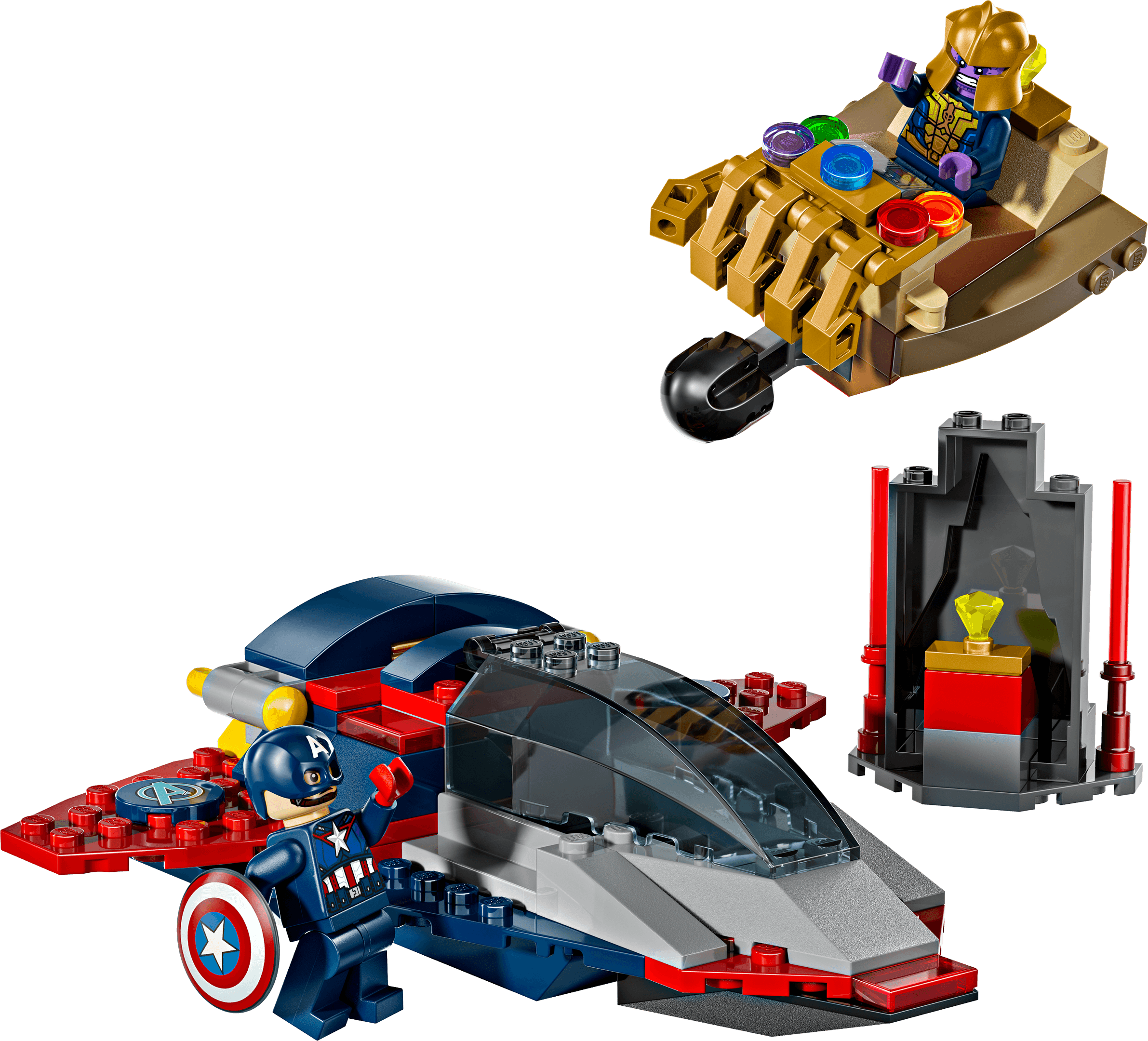 LEGO Capitão América contra Thanos, set 76319